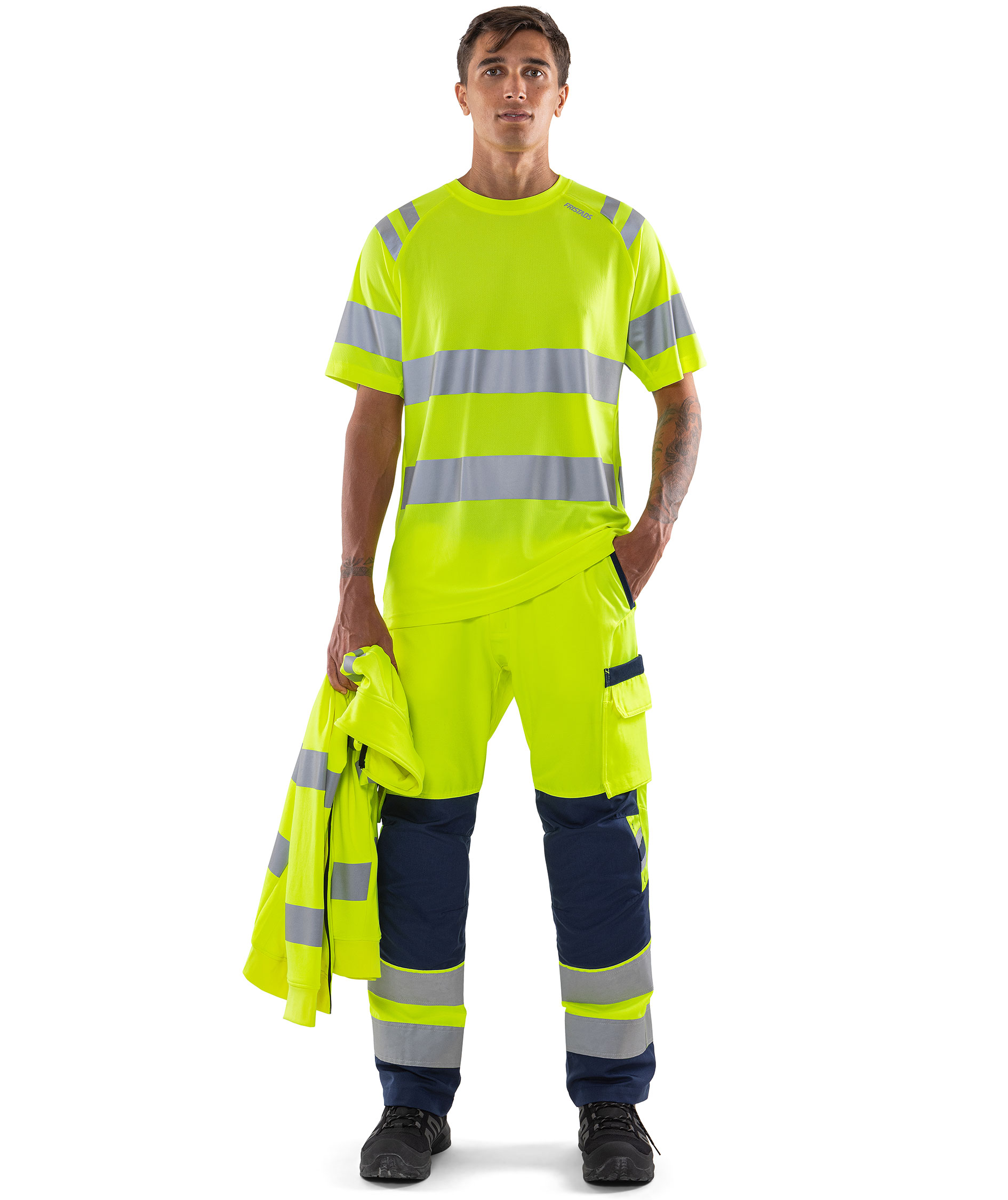 Fristads&nbsp;T-shirt 7860 GPST, Hi-Vis Yellow, large image number 1