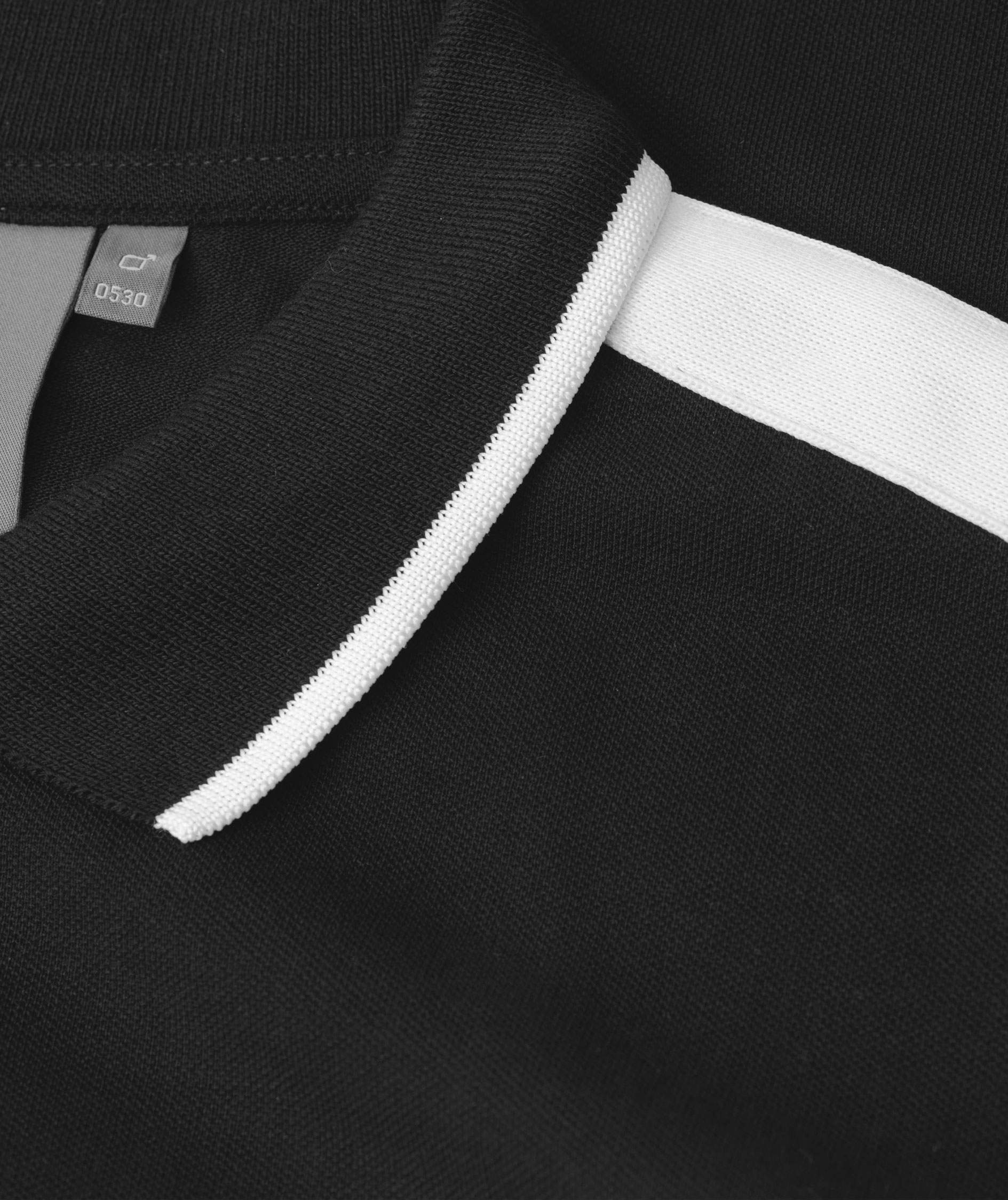 ID Polo T-shirt, Sort, large image number 3