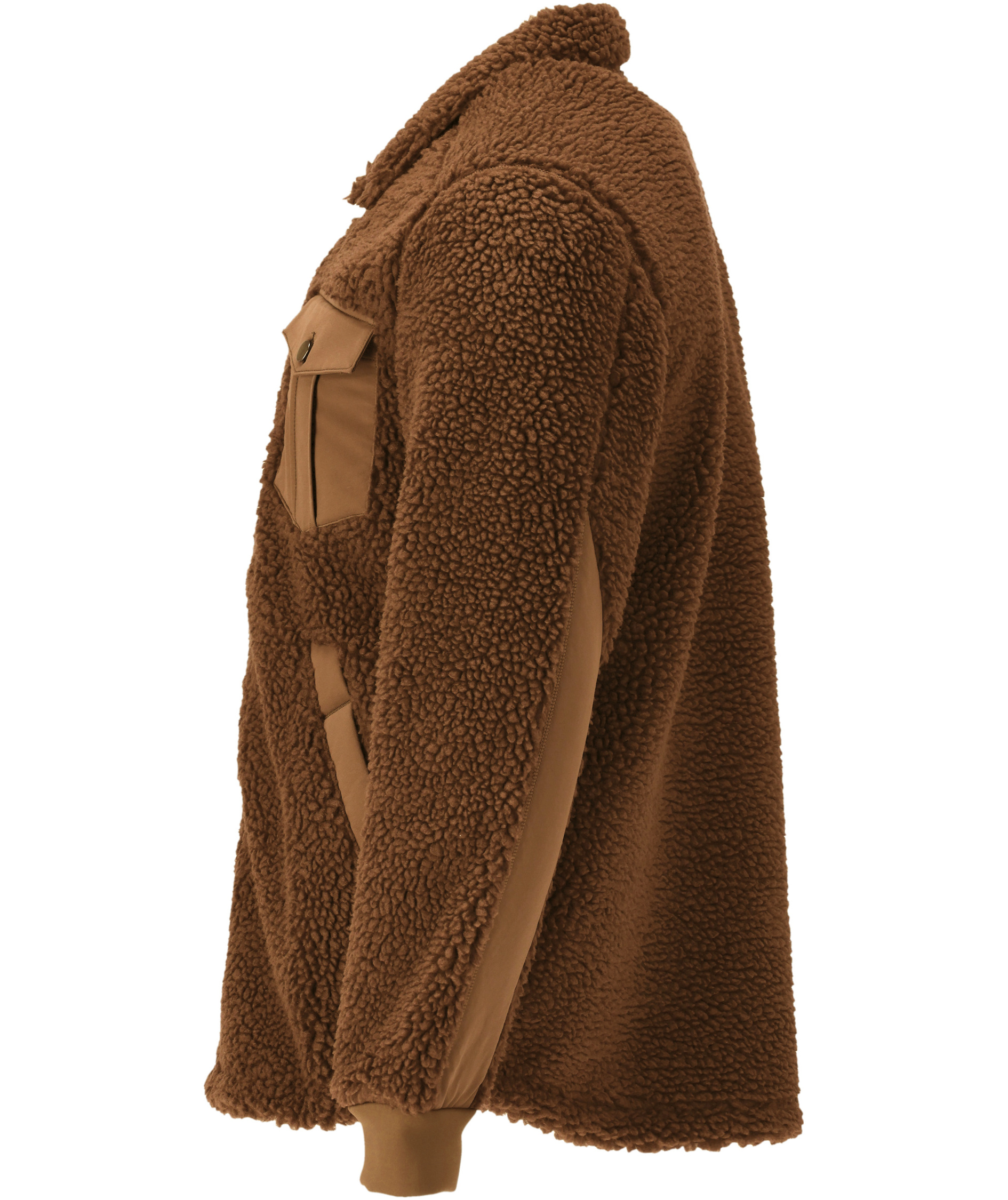 Mascot Customized p&auml;lsfiber skjortjacka, N&ouml;tbrun, large image number 3