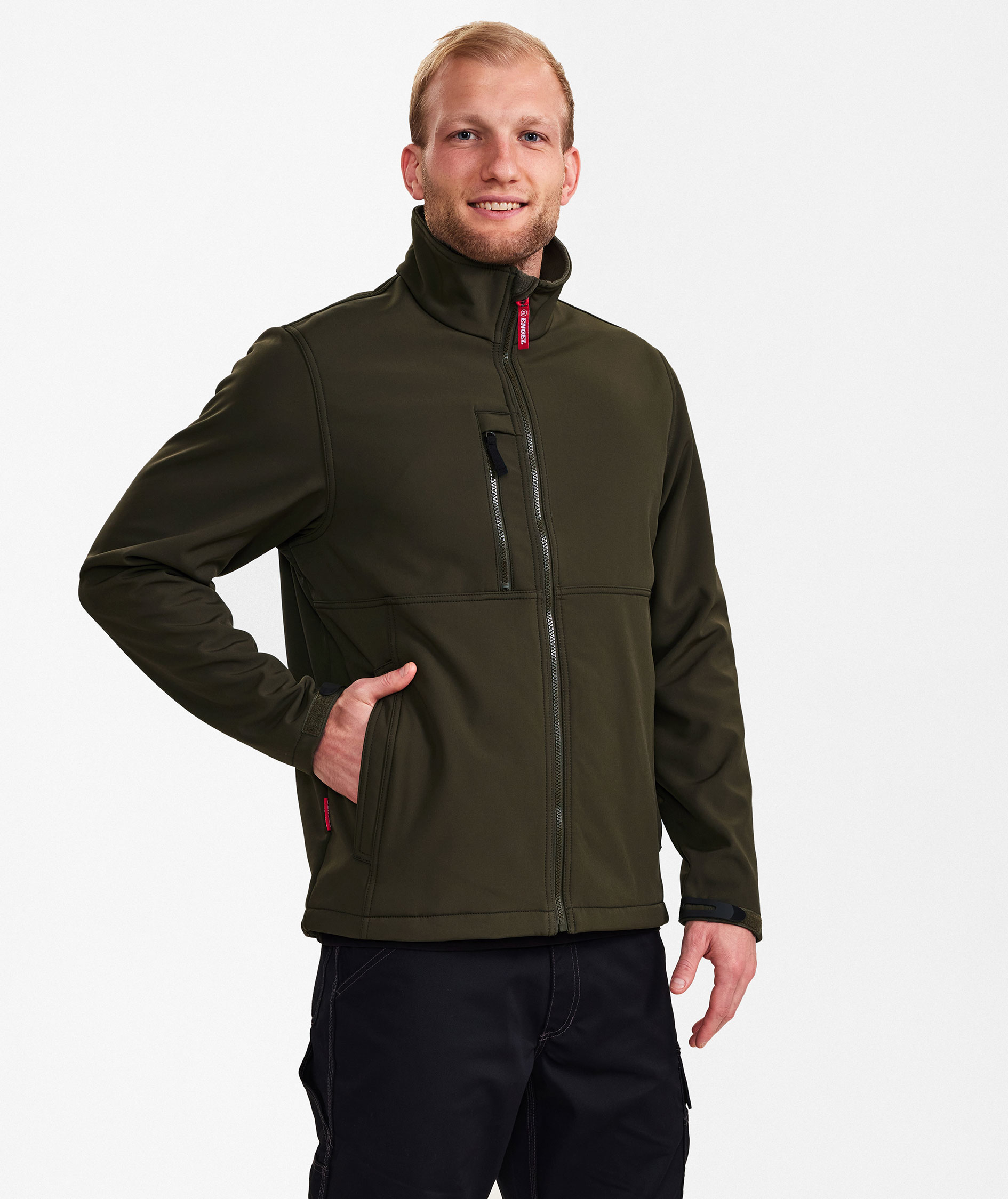 Engel Extend Softshelljacke, Forest green