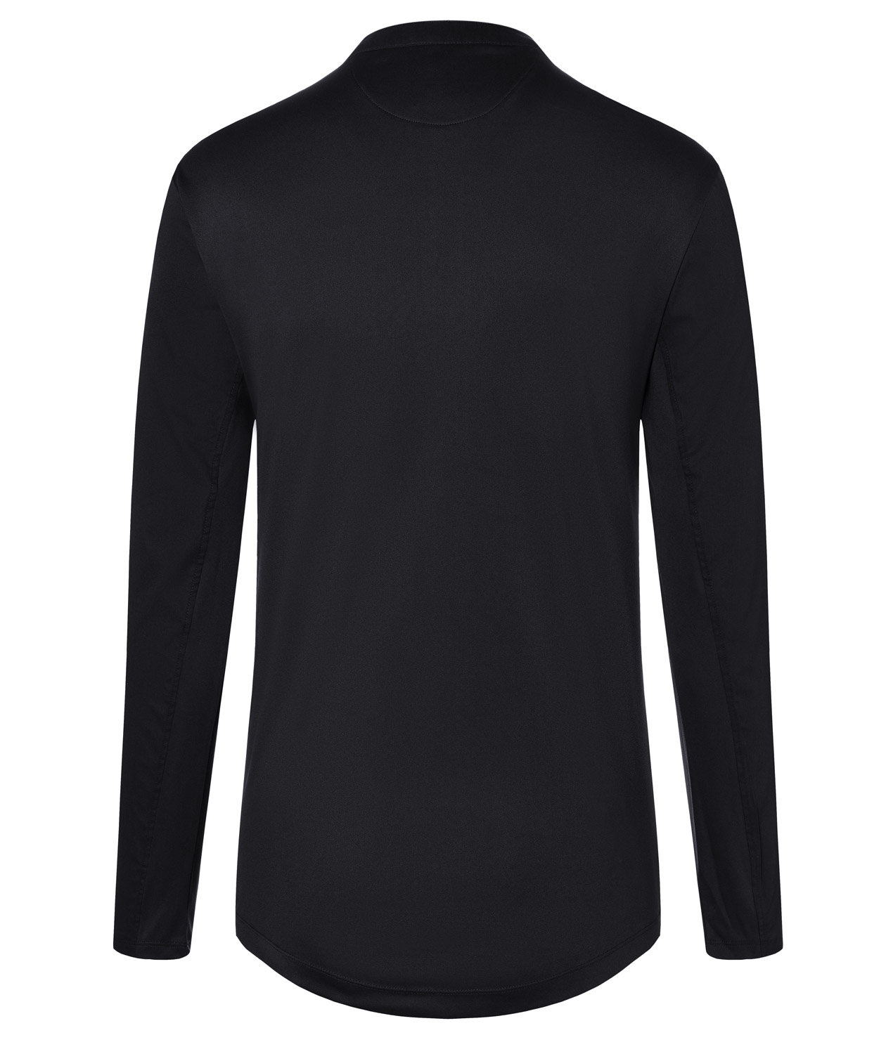 Karlowsky Performance long-sleeved Polo shirt, Black, large image number 2