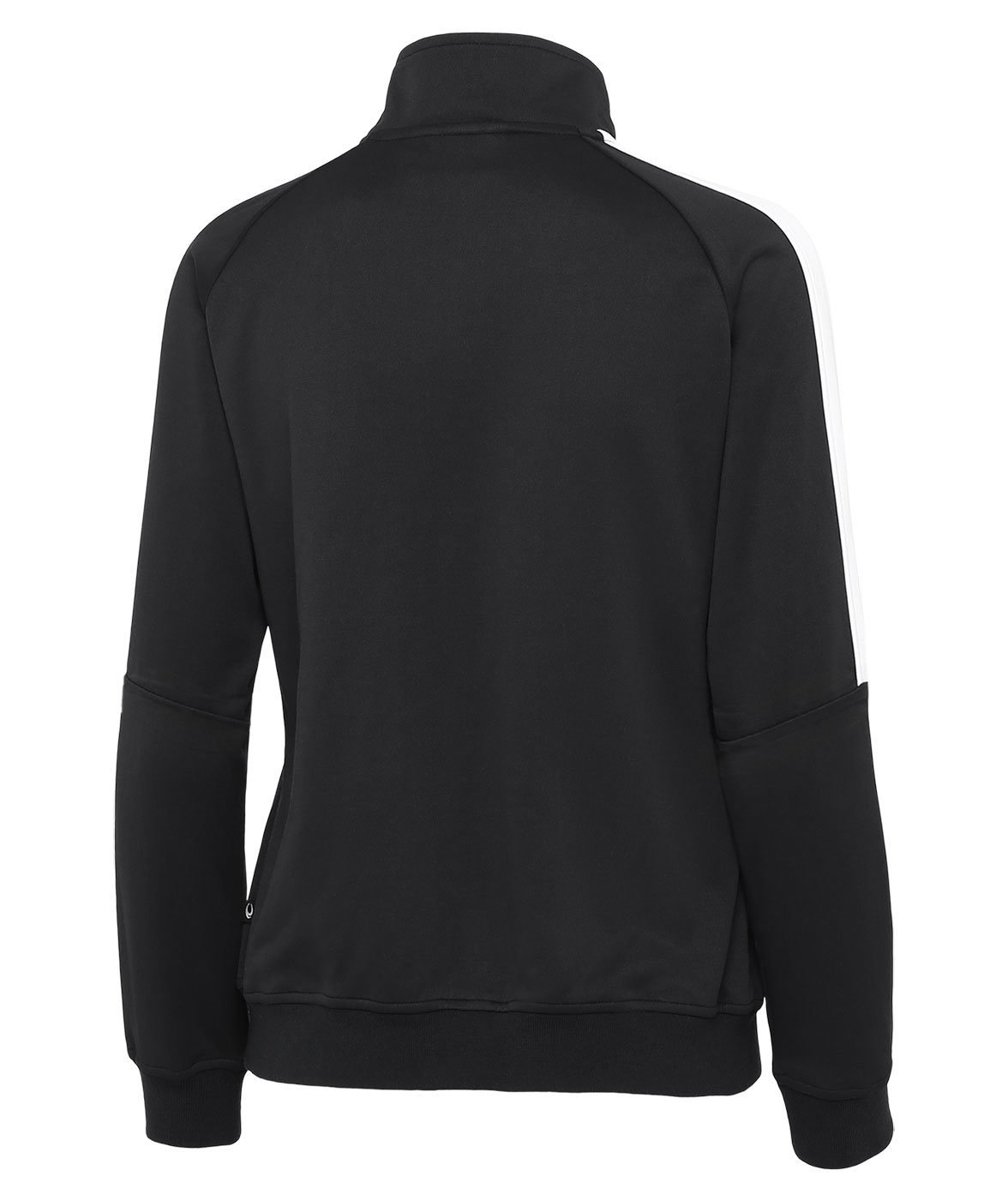 Pitch Stone Panel Damen Sweat Cardigan, Black
