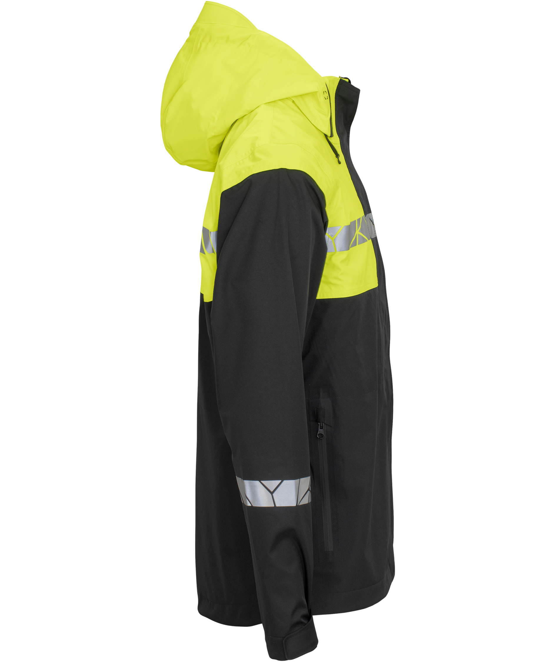 ProJob shell jacket 7414, Black/Yellow, large image number 3