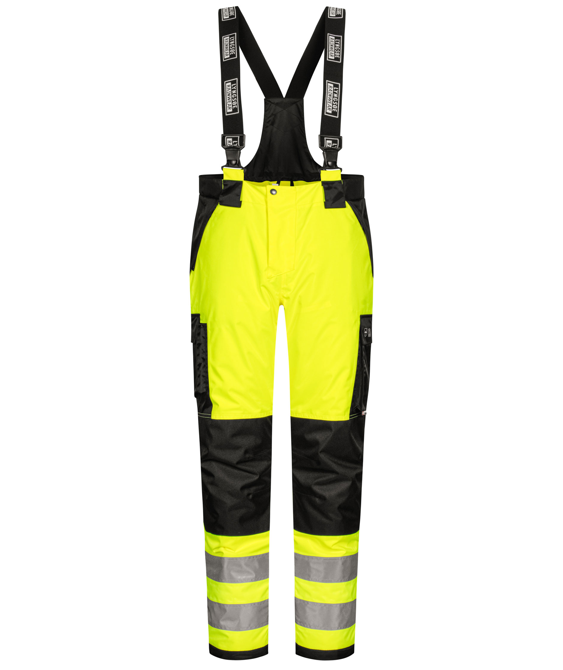 Lyngs&oslash;e winter trousers, Hi-vis Yellow/Black, large image number 0