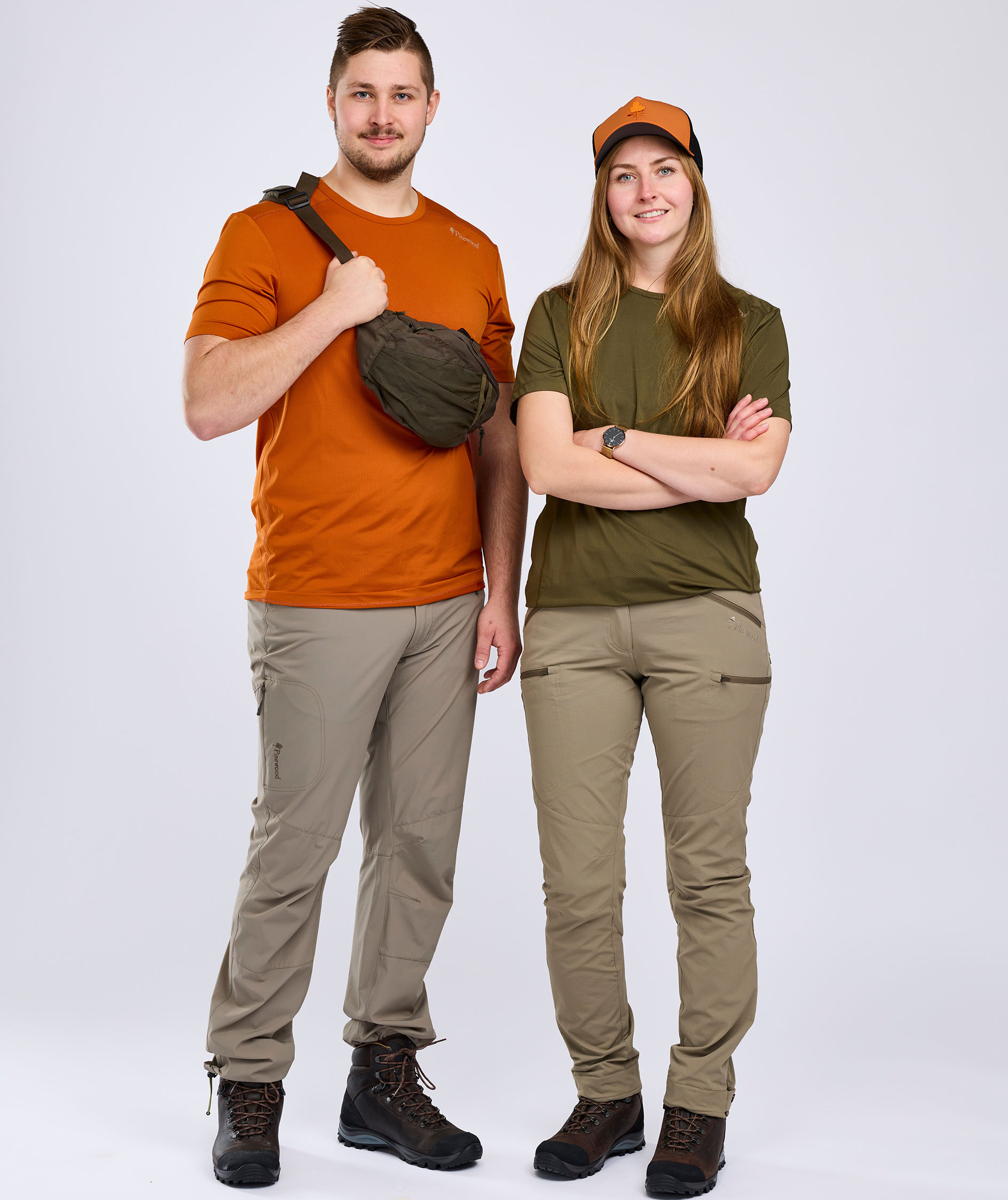 Pinewood Function dame T-shirt, Moss green, large image number 5