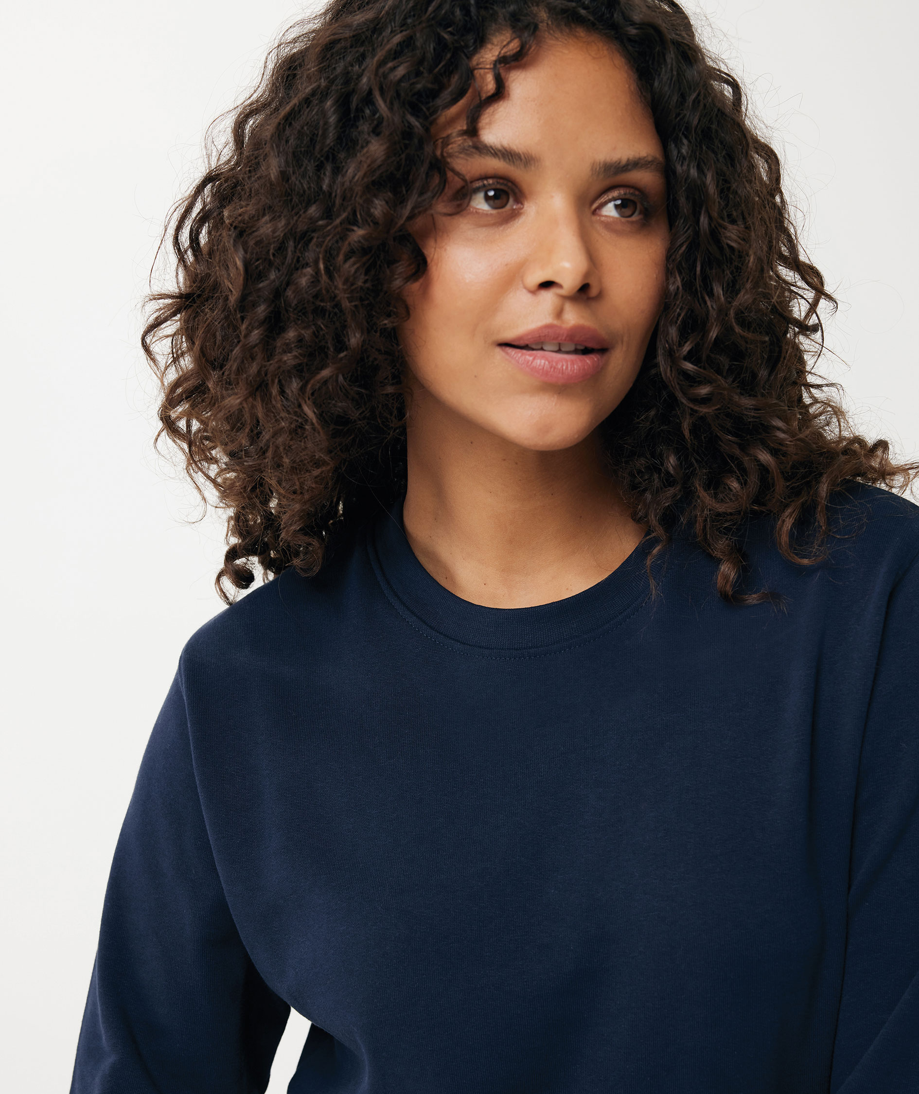 Iqoniq Etosha sweatshirt, Marinebl&aring;, large image number 6