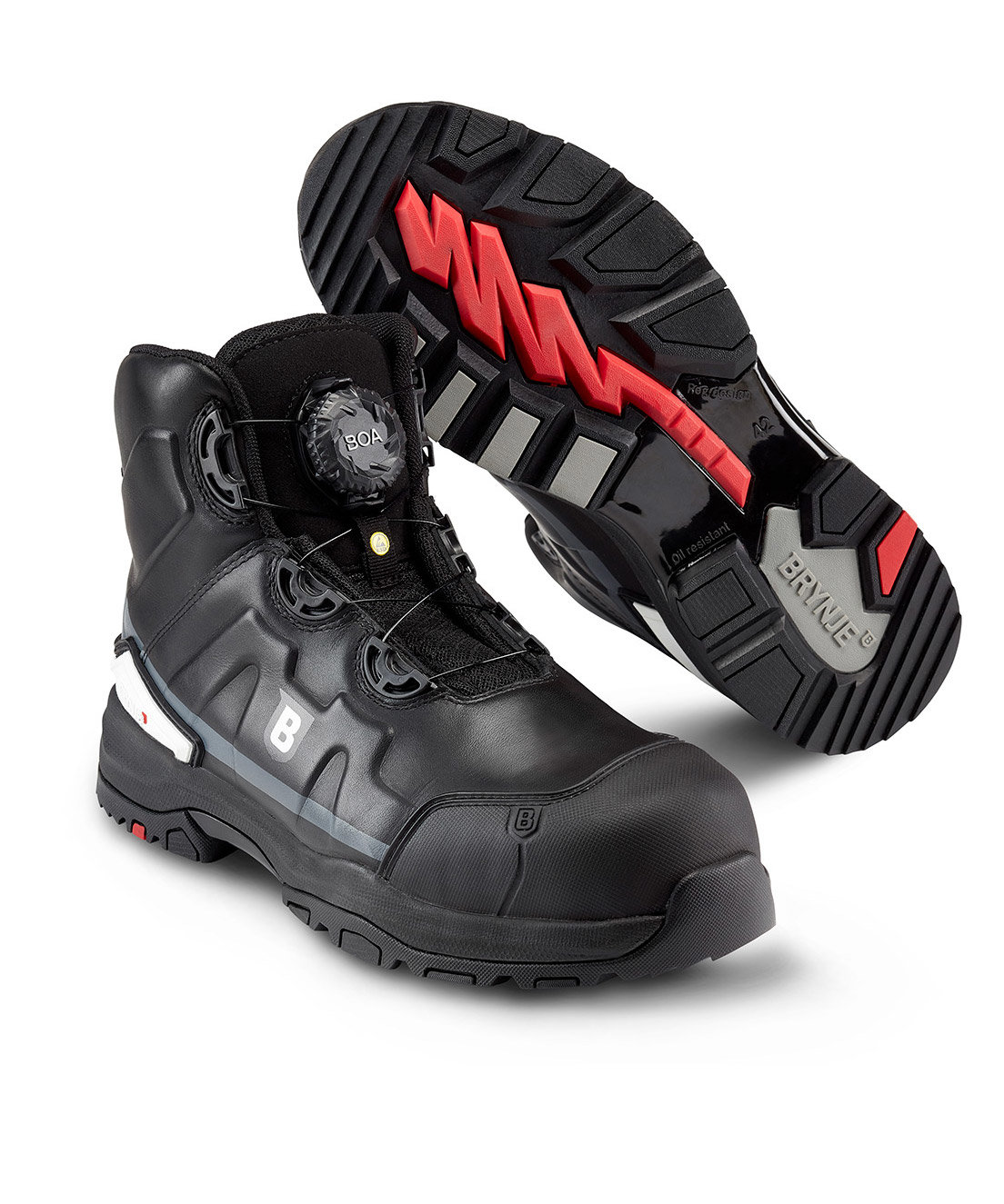 Brynje Storm safety boots S3, Black