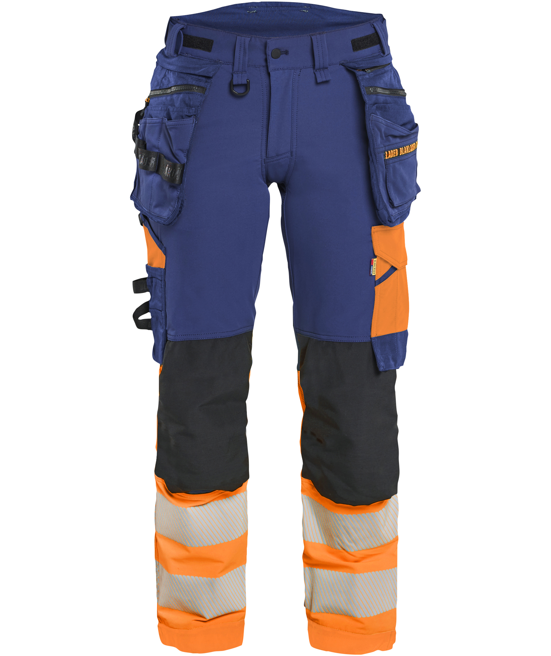 Marinbl&aring;/Varselorange