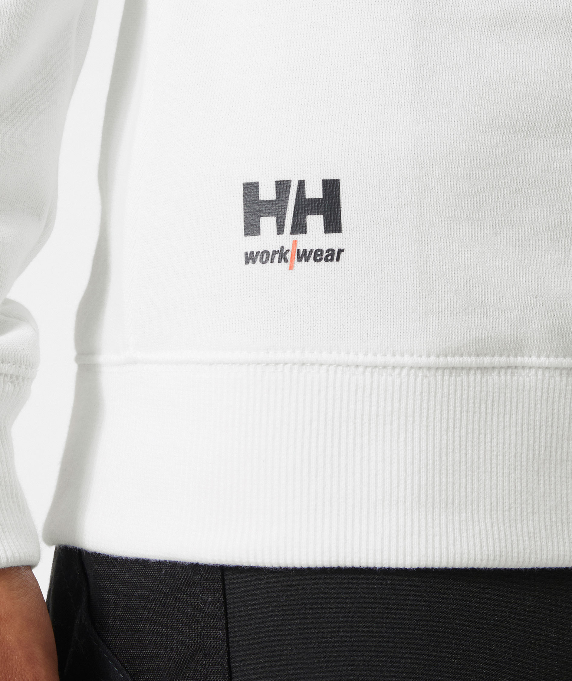 Helly Hansen Classic dame collegegenser, White, large image number 5