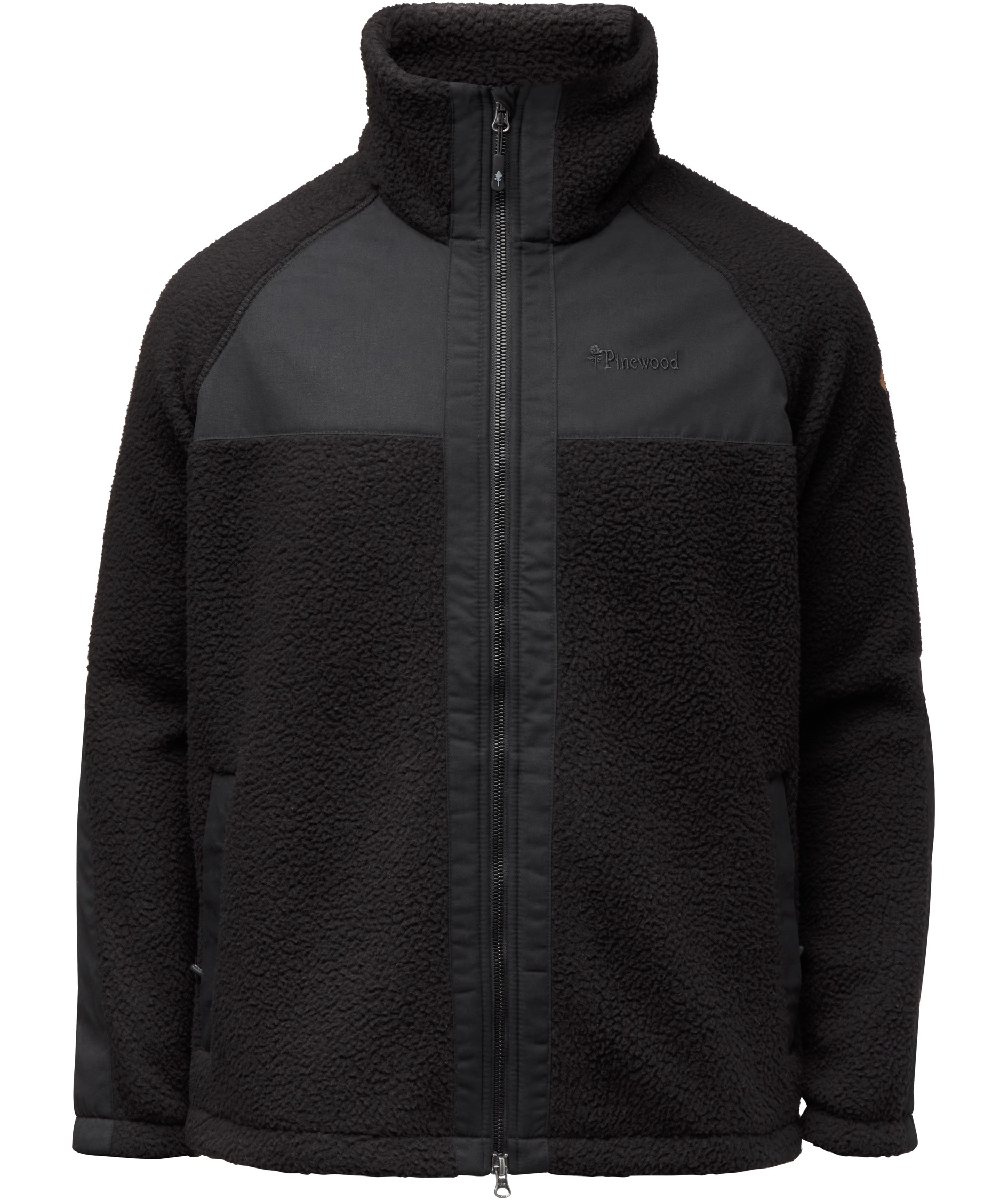 Pinewood Pile dame fiberpelsjakke, Black, Black, swatch