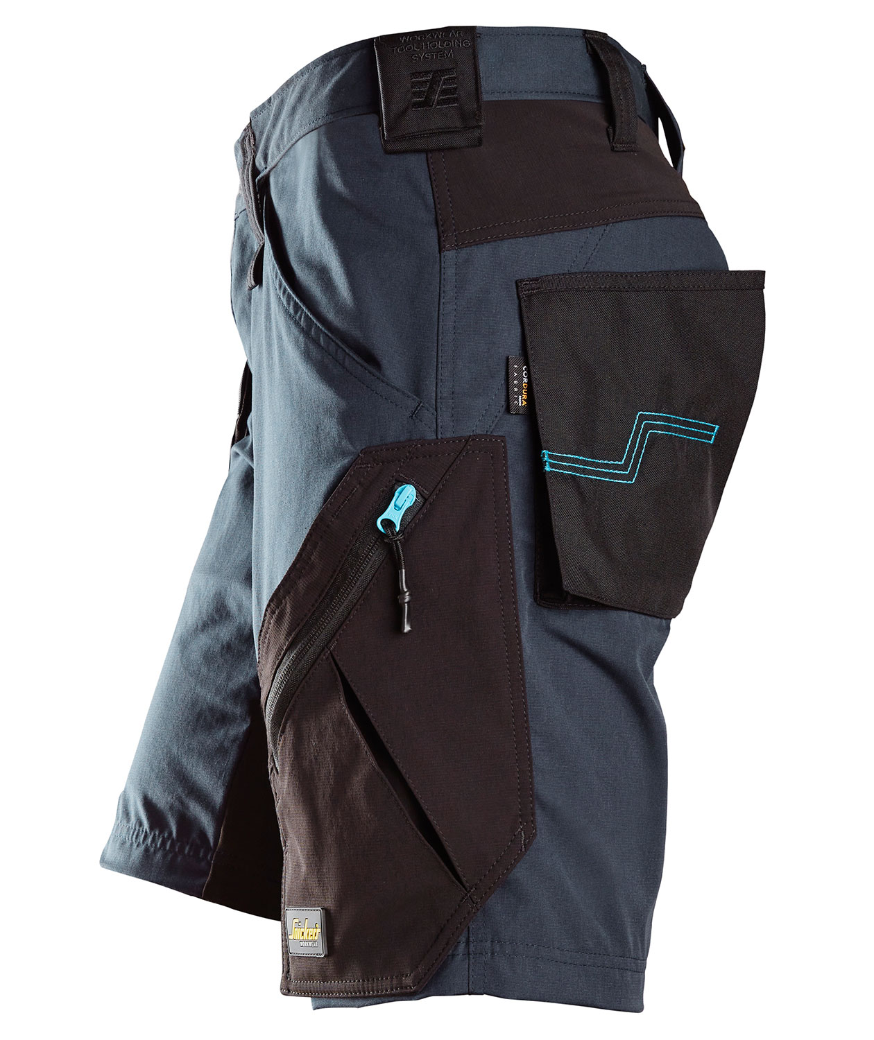 Snickers LiteWork 37.5&reg; arbejdsshorts 6112, Marine/Sort, large image number 3