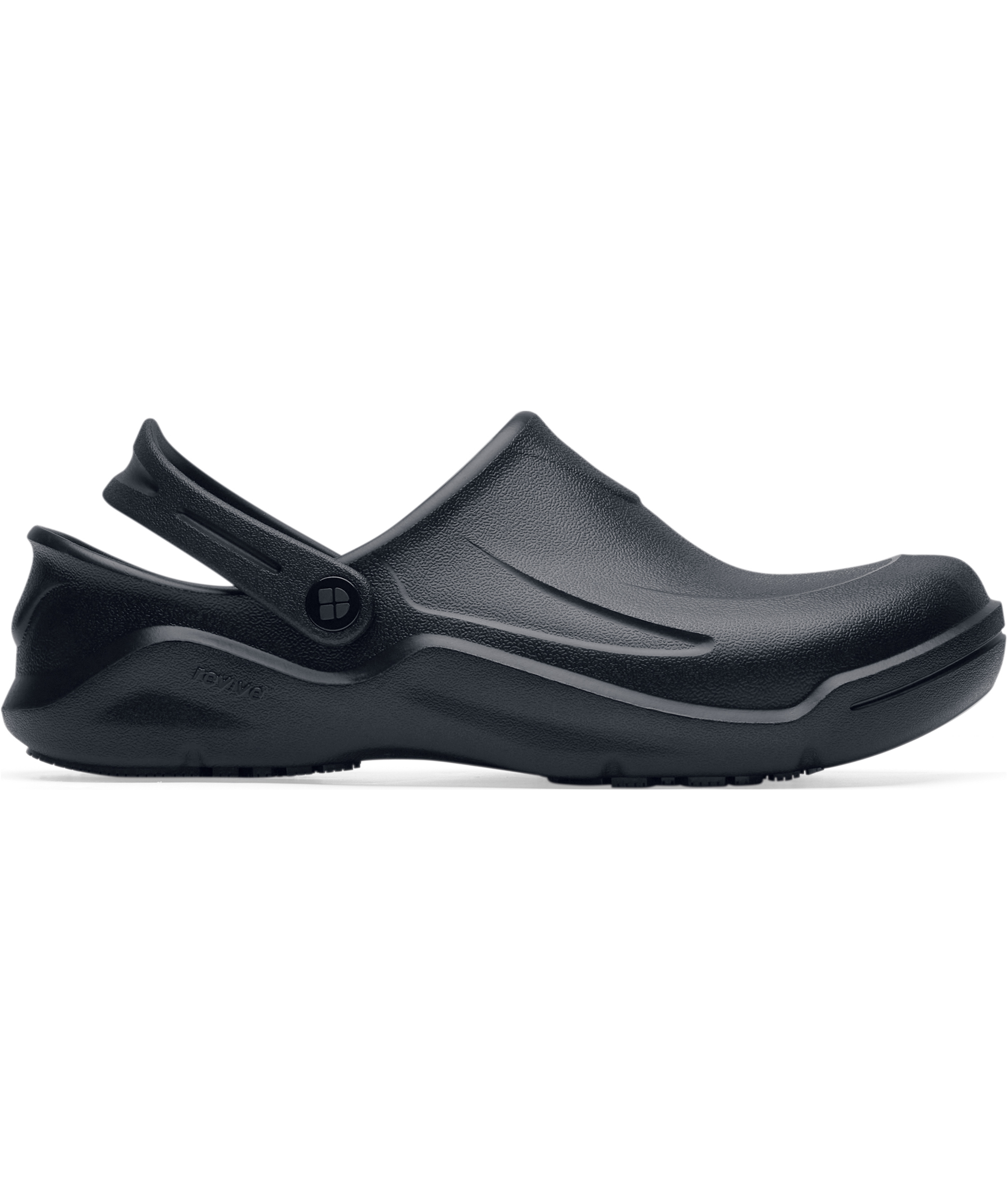 Shoes For Crews Zinc ll clogs med helreim, Svart