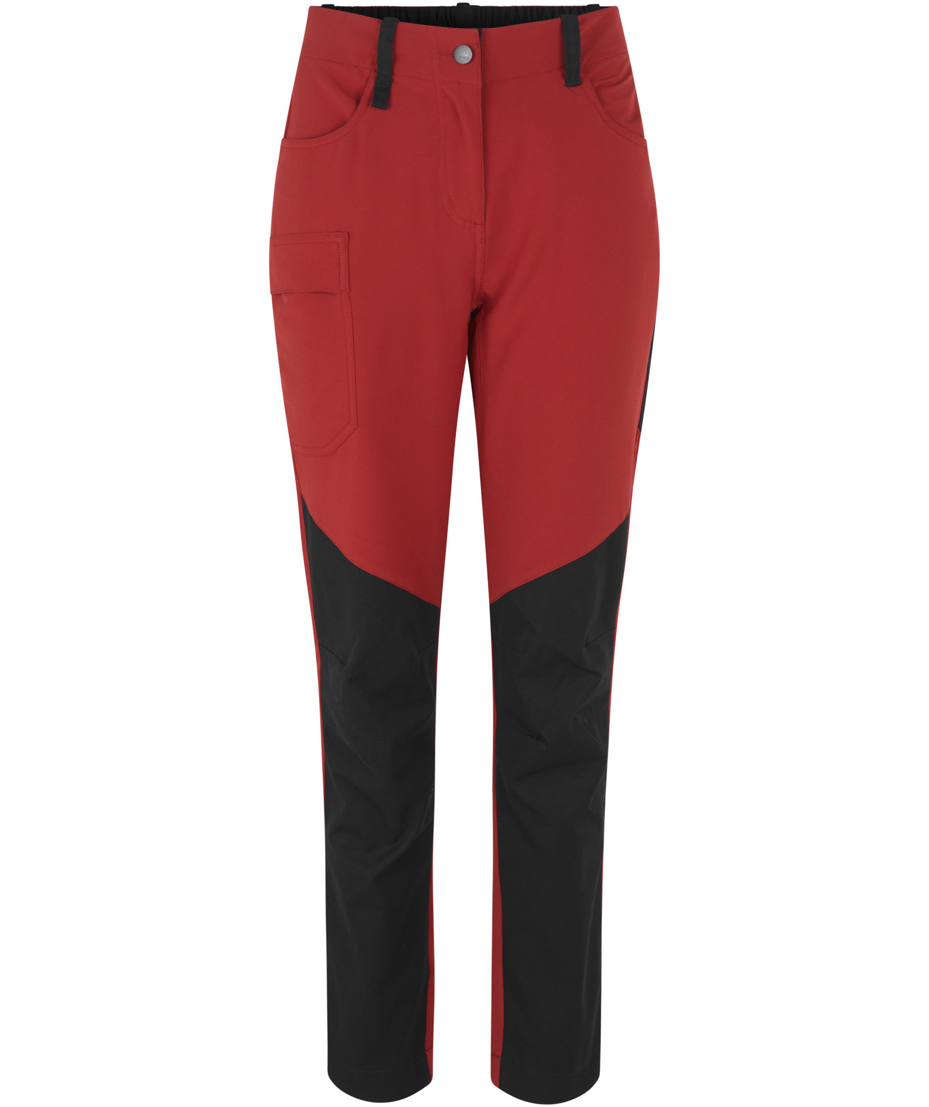 ID hybrid stretch byxa dam, Br&auml;nd apelsin