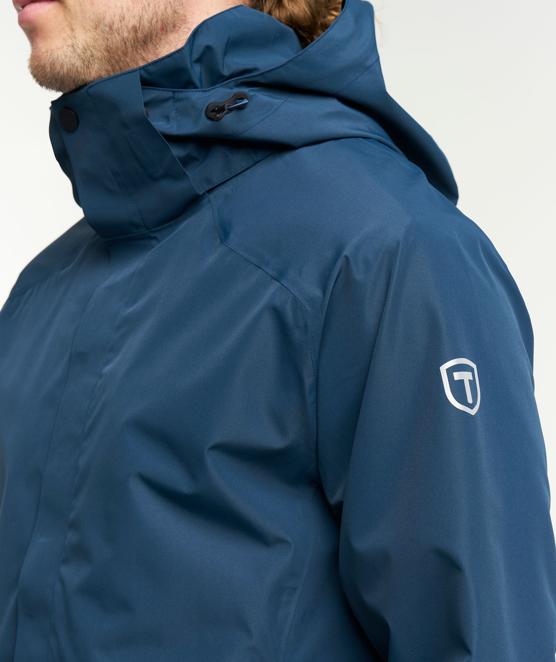 Tenson Westing regnjakke, M&oslash;rkebl&aring;, large image number 7