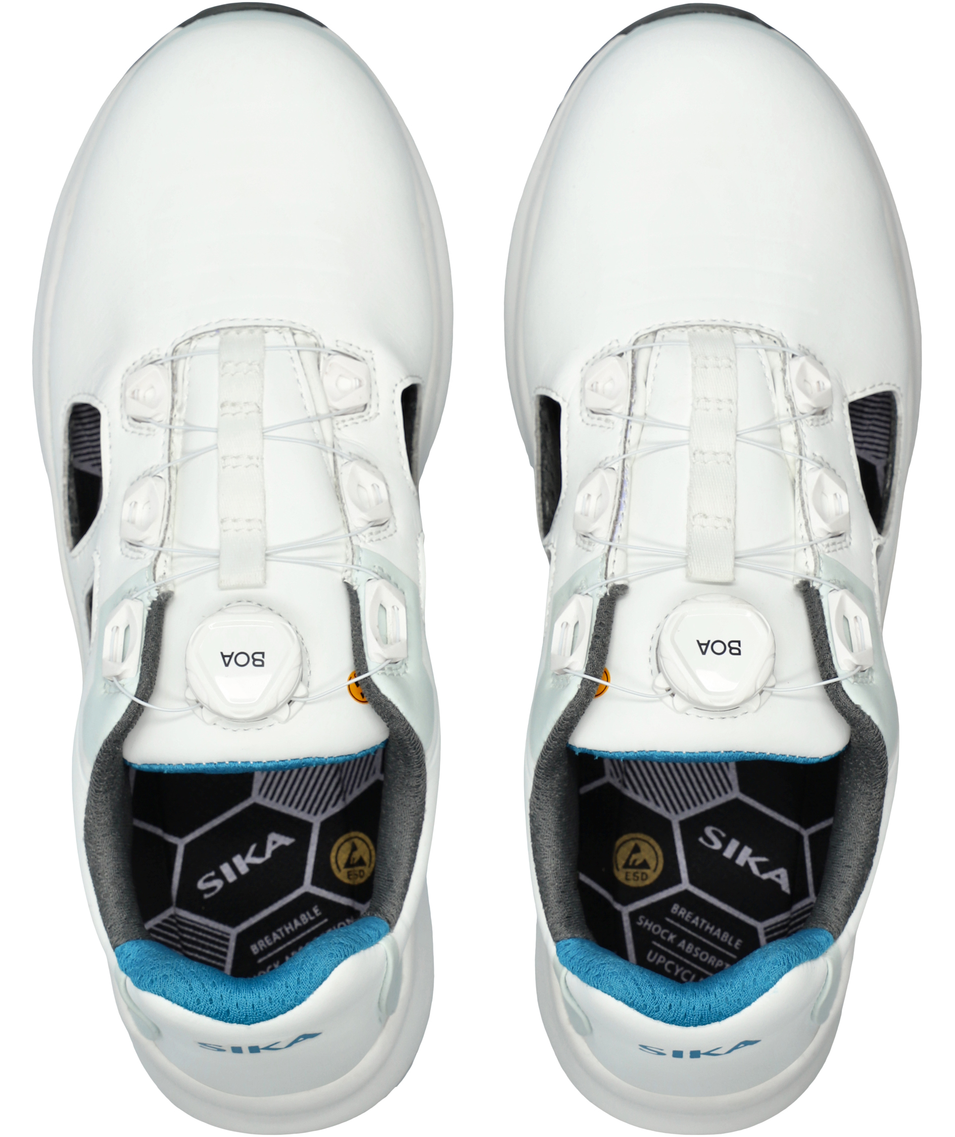 Sika Cloud Open Boa vernesandaler S1, Hvit, large image number 2