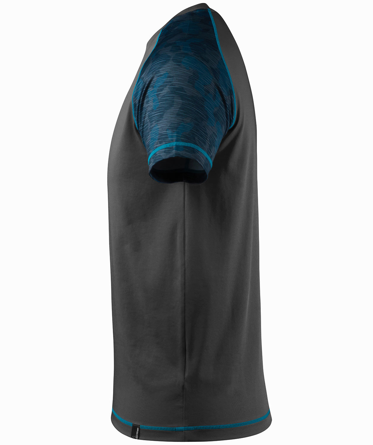 Mascot Advanced T-shirt, M&ouml;rk Antracitgr&aring;, large image number 1