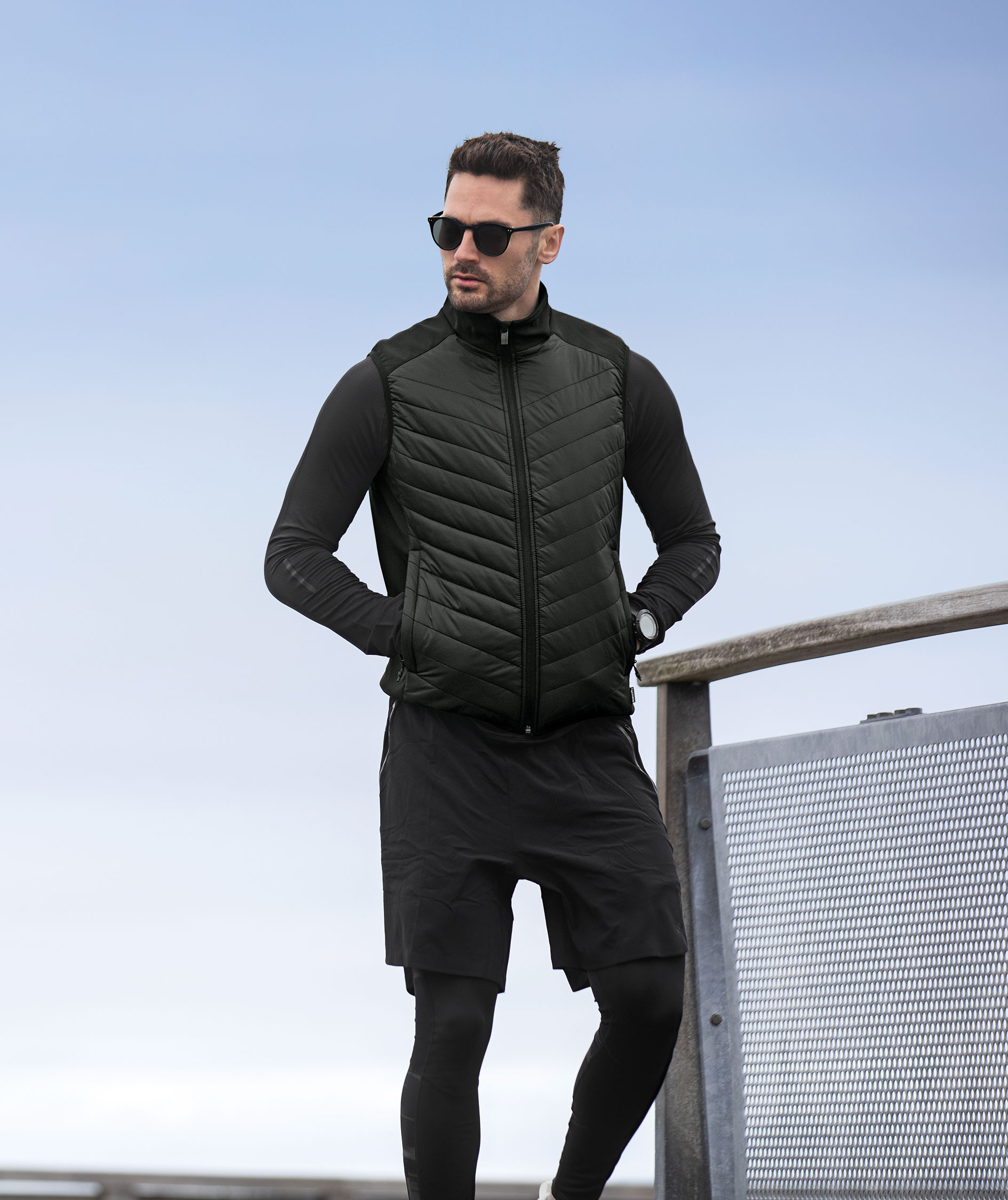 Nimbus Play Benton Hybrid vest, Black, large image number 1