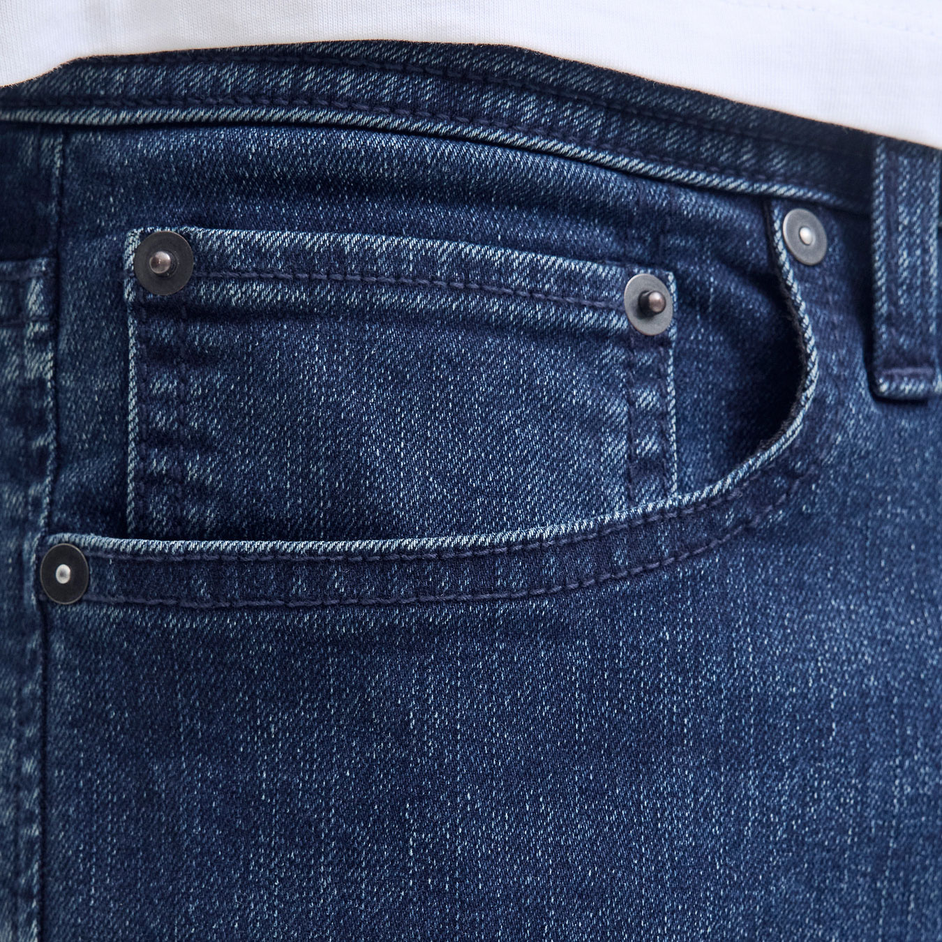 Jack & Jones JJICLARK SQ 260 Jeans, Blue Denim, large image number 4