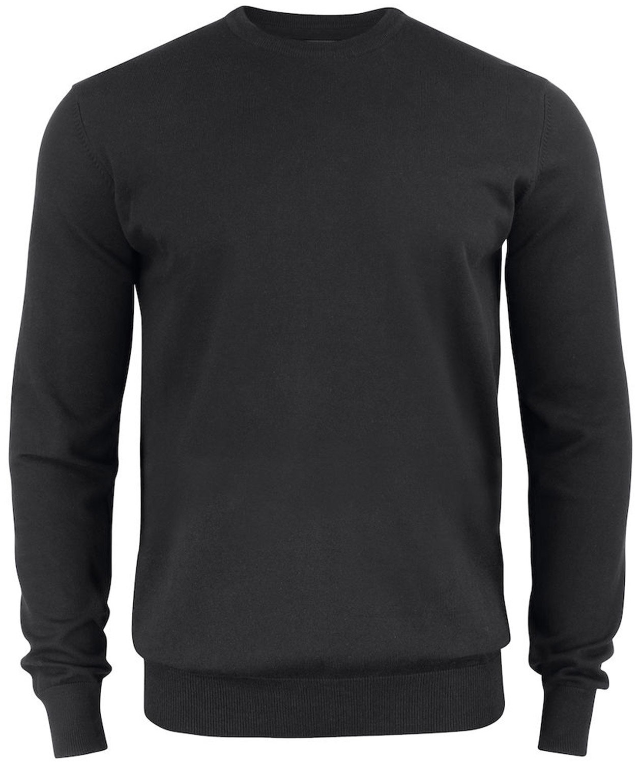 Cutter & Buck Oakville Crewneck, Svart, Svart, swatch