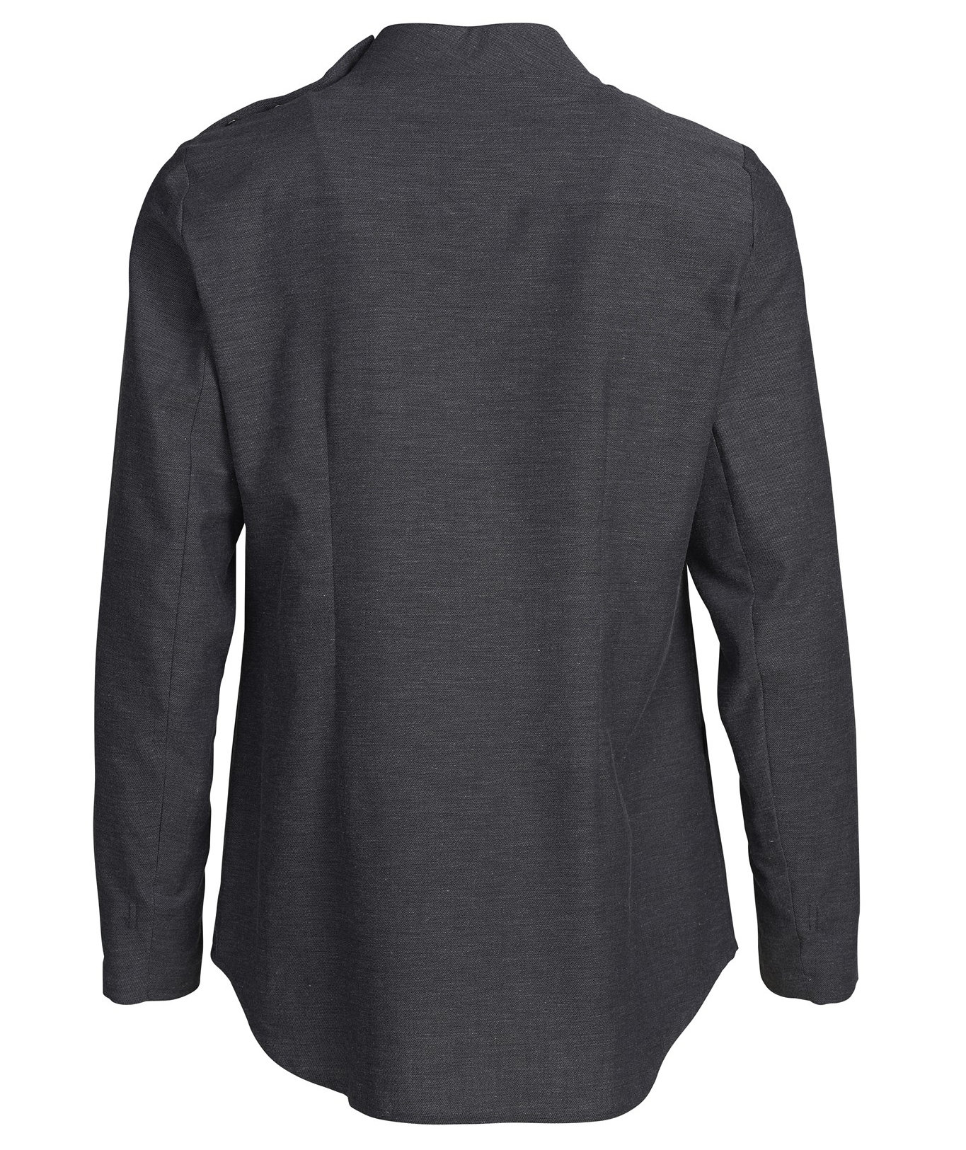 Kentaur A Collection modern fit women's popover shirt, Clay Grey, large image number 3