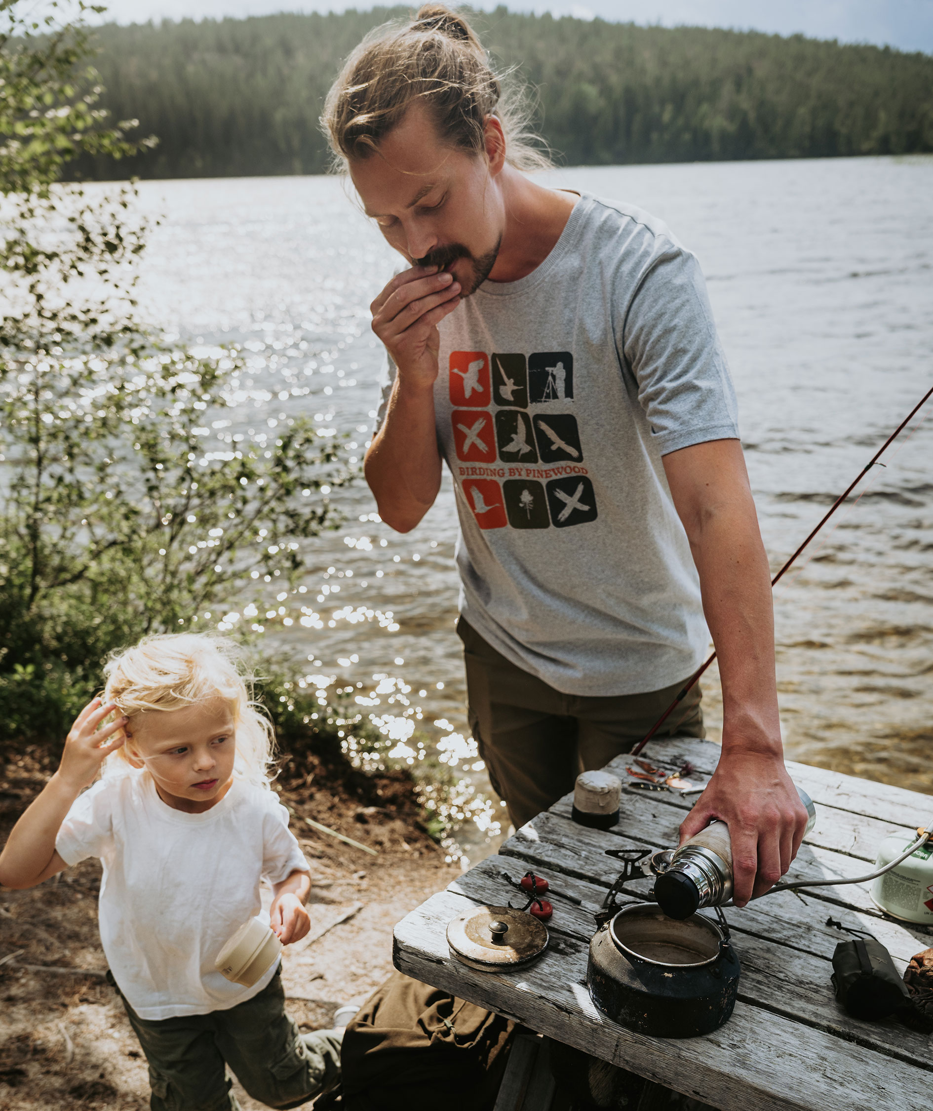 Pinewood Birding T-shirt, 7059, large image number 1