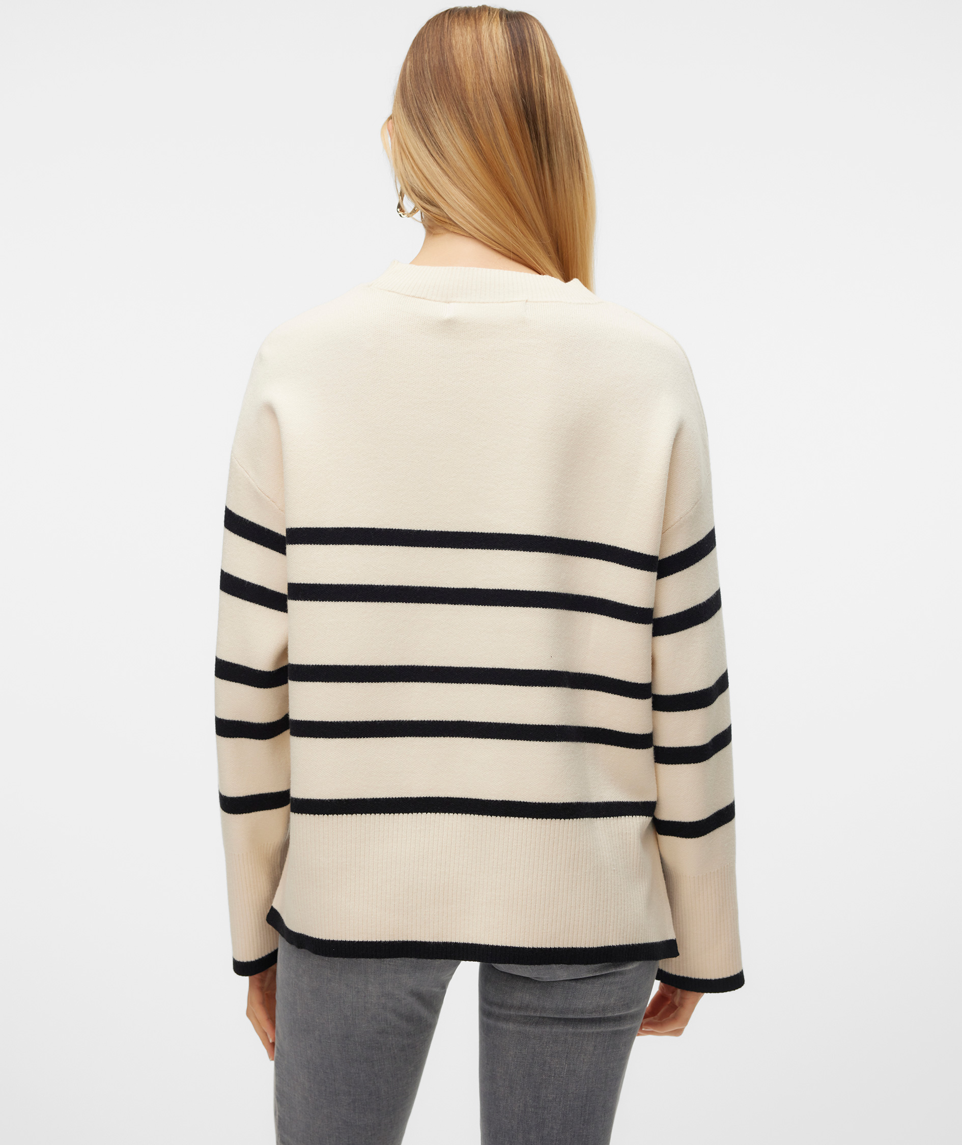 Vero Moda VMSABA striktr&oslash;je, Birch/Black, large image number 2