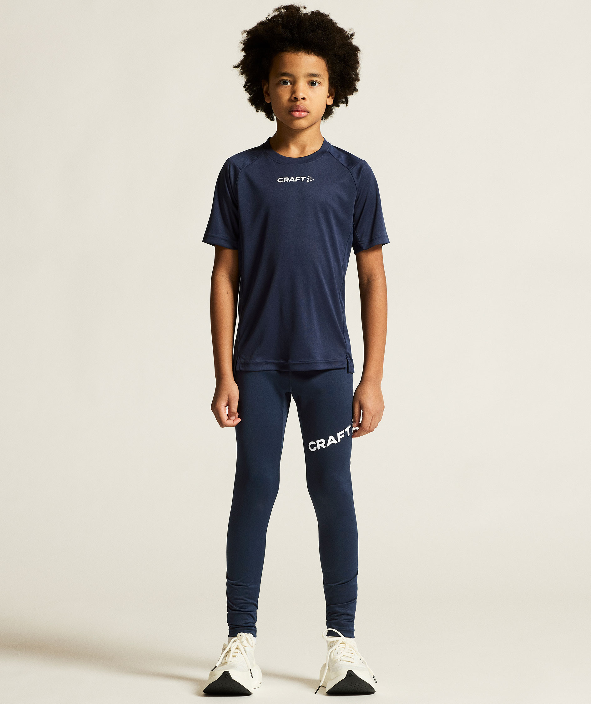 Craft Rush 2.0 T-shirt for kids, Navy, large image number 1