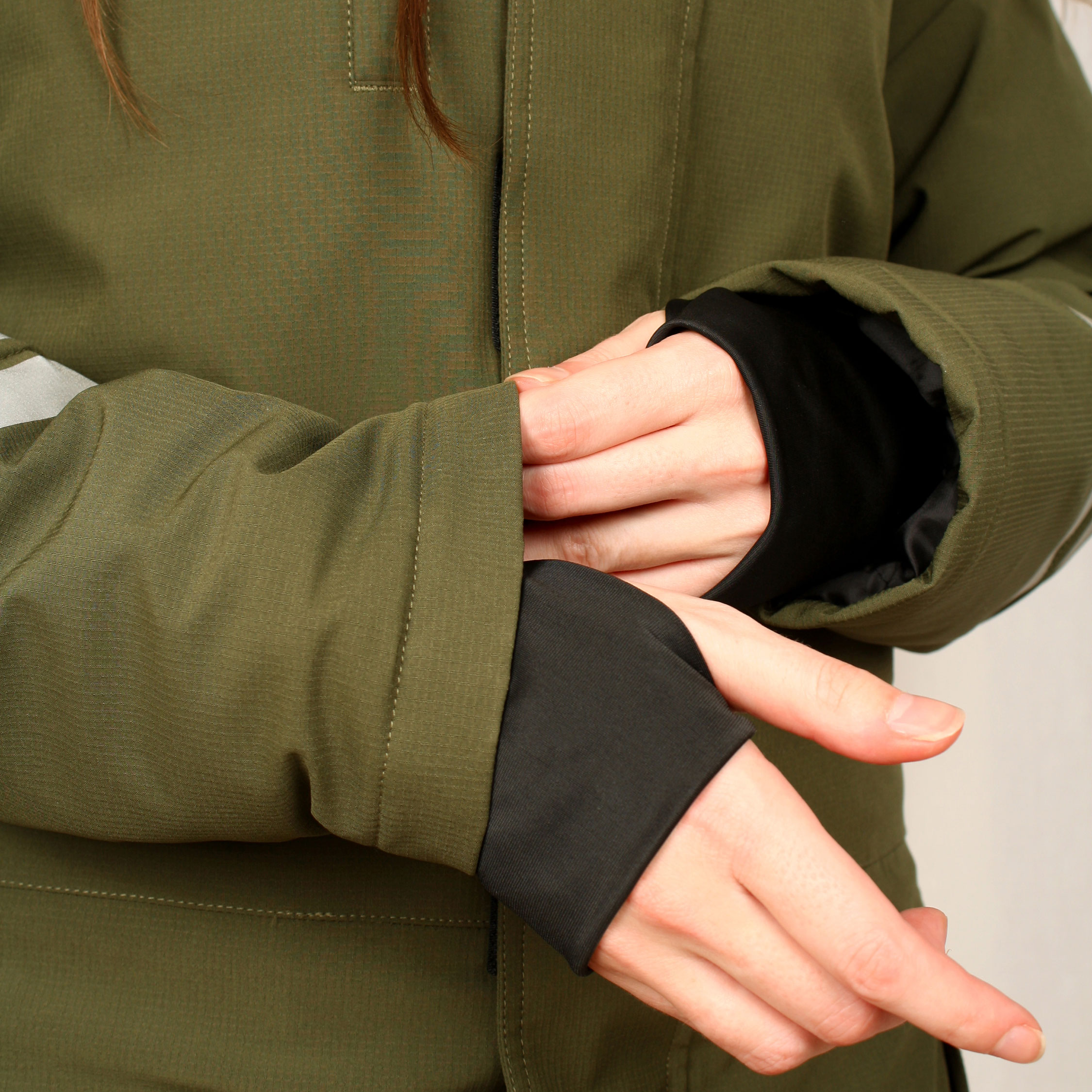 Lyngs&oslash;e dame vinter jumpsuit full stretch, Gr&oslash;nn, large image number 12