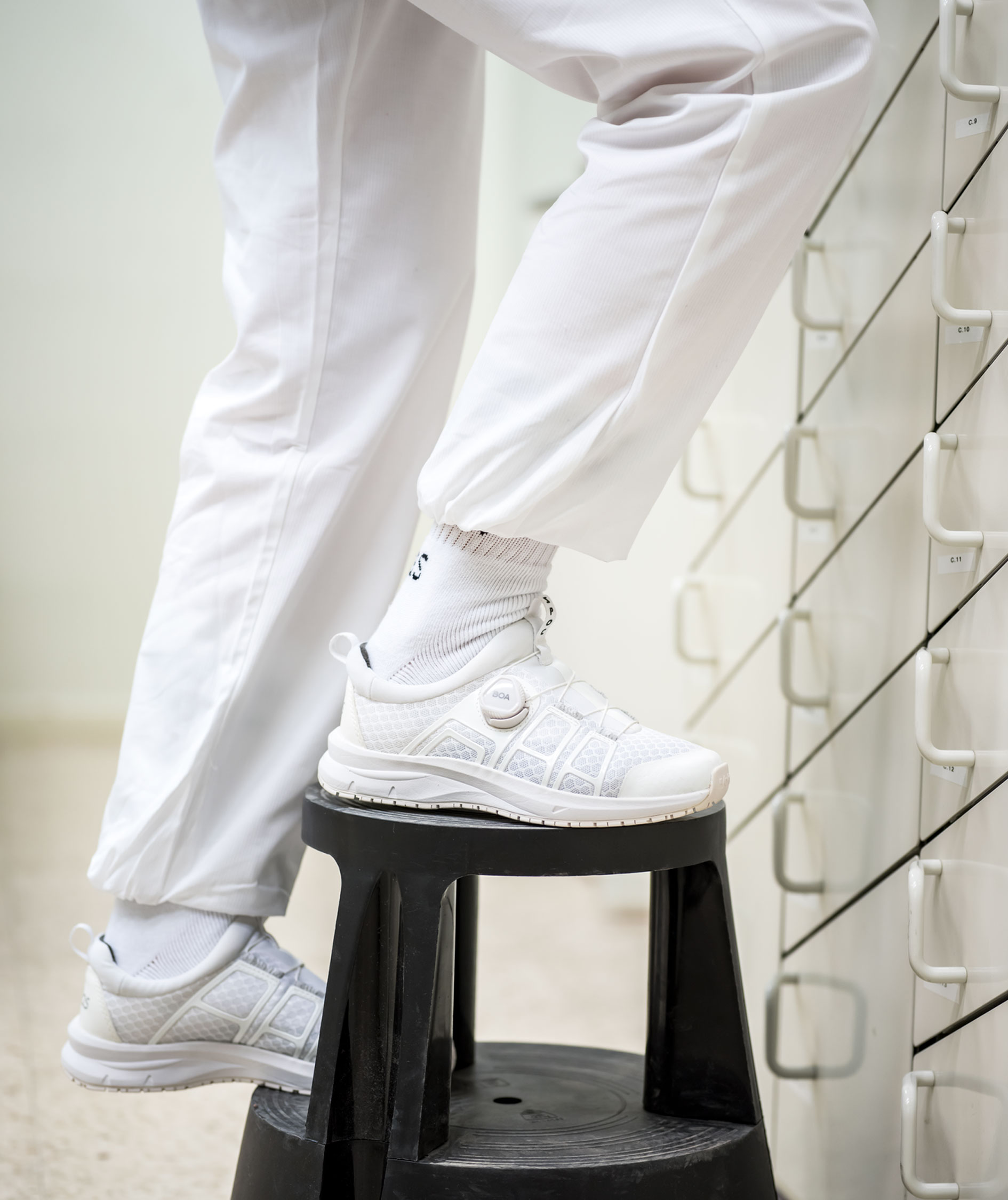 Jalas 5462 SPOC work shoes O1, White, large image number 2