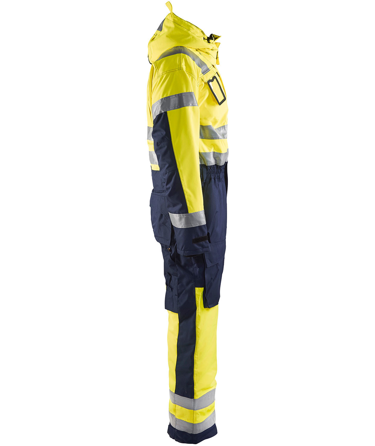 Bl&aring;kl&auml;der winter coverall, Hi-vis Yellow/Marine, large image number 3