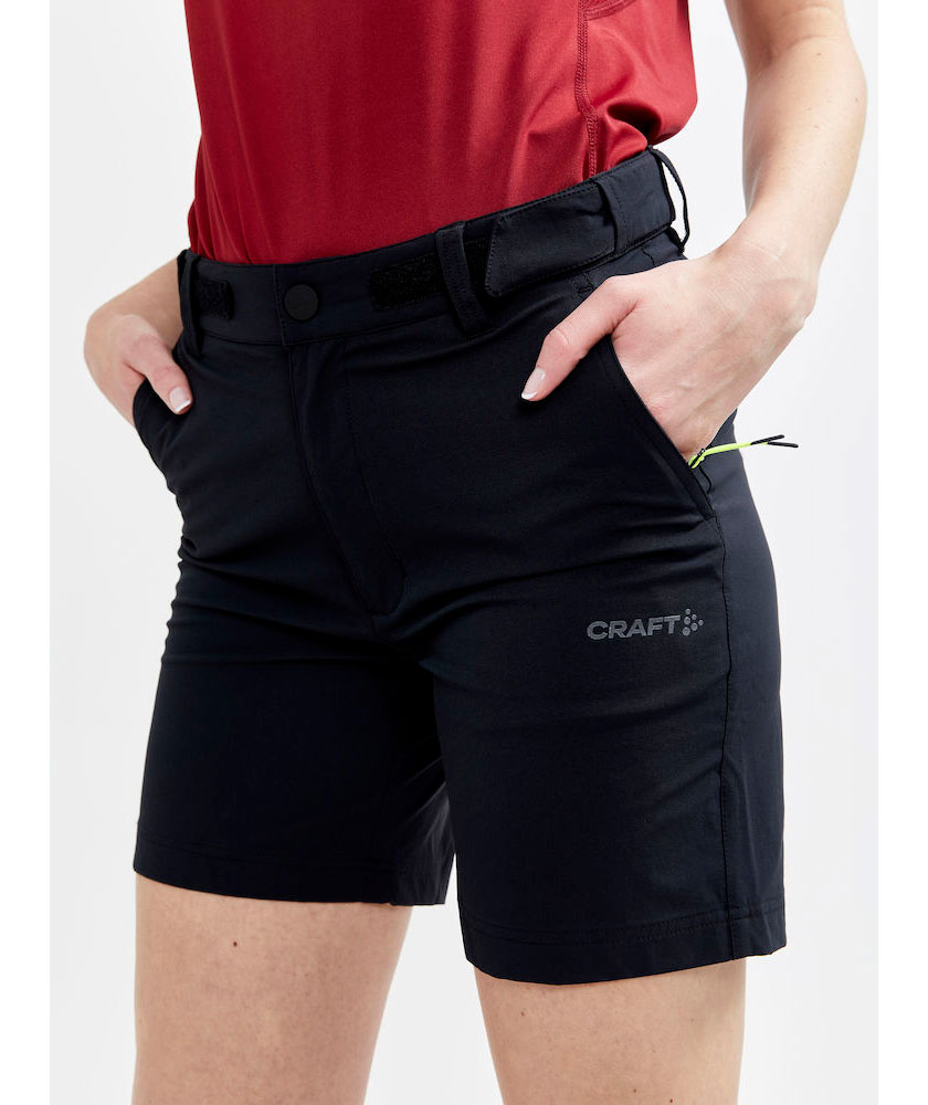 Craft ADV Explore Tech women's shorts, Black, large image number 4