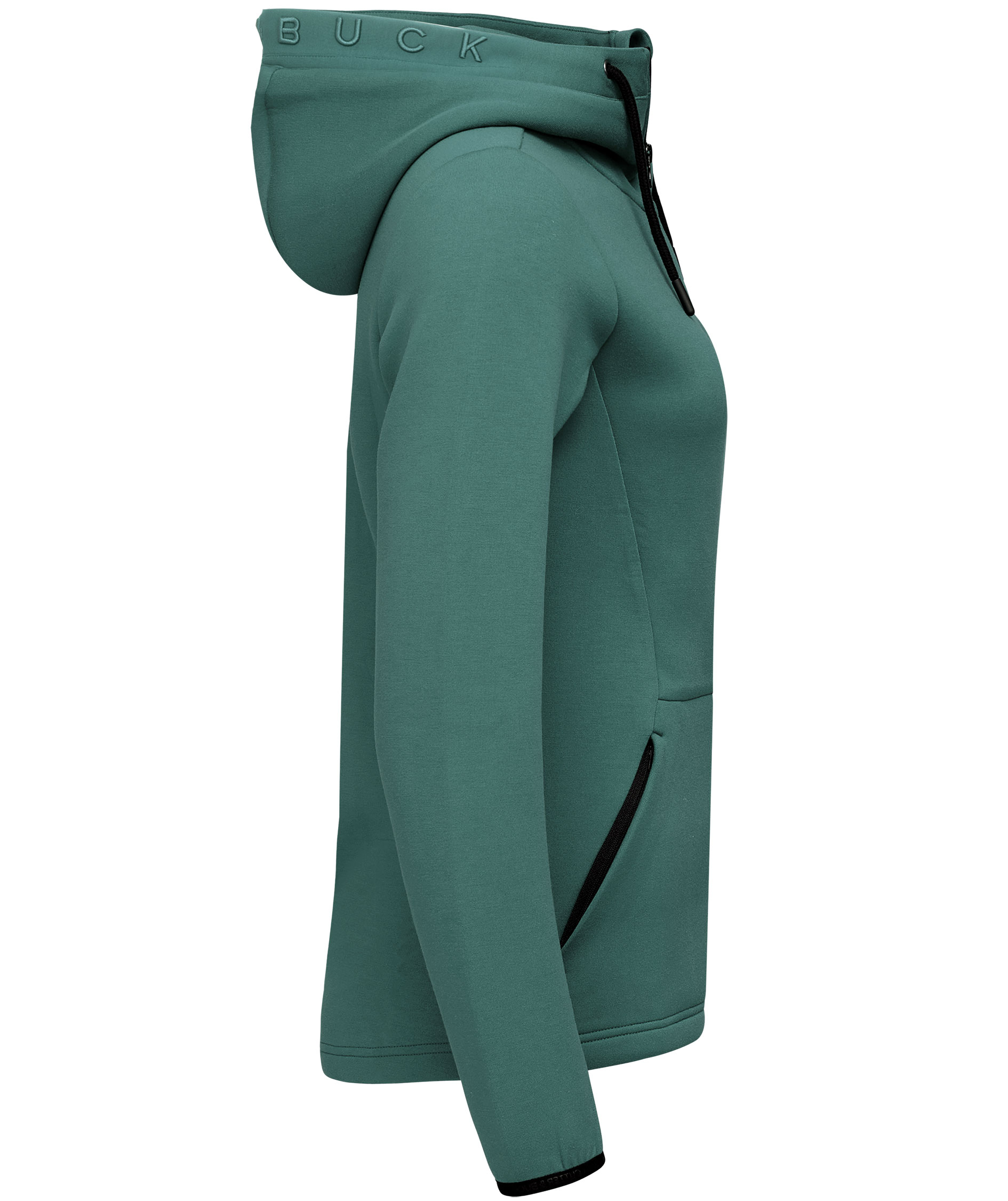 Cutter & Buck Pemberton Hood Zip dam, Furugr&ouml;n, large image number 2