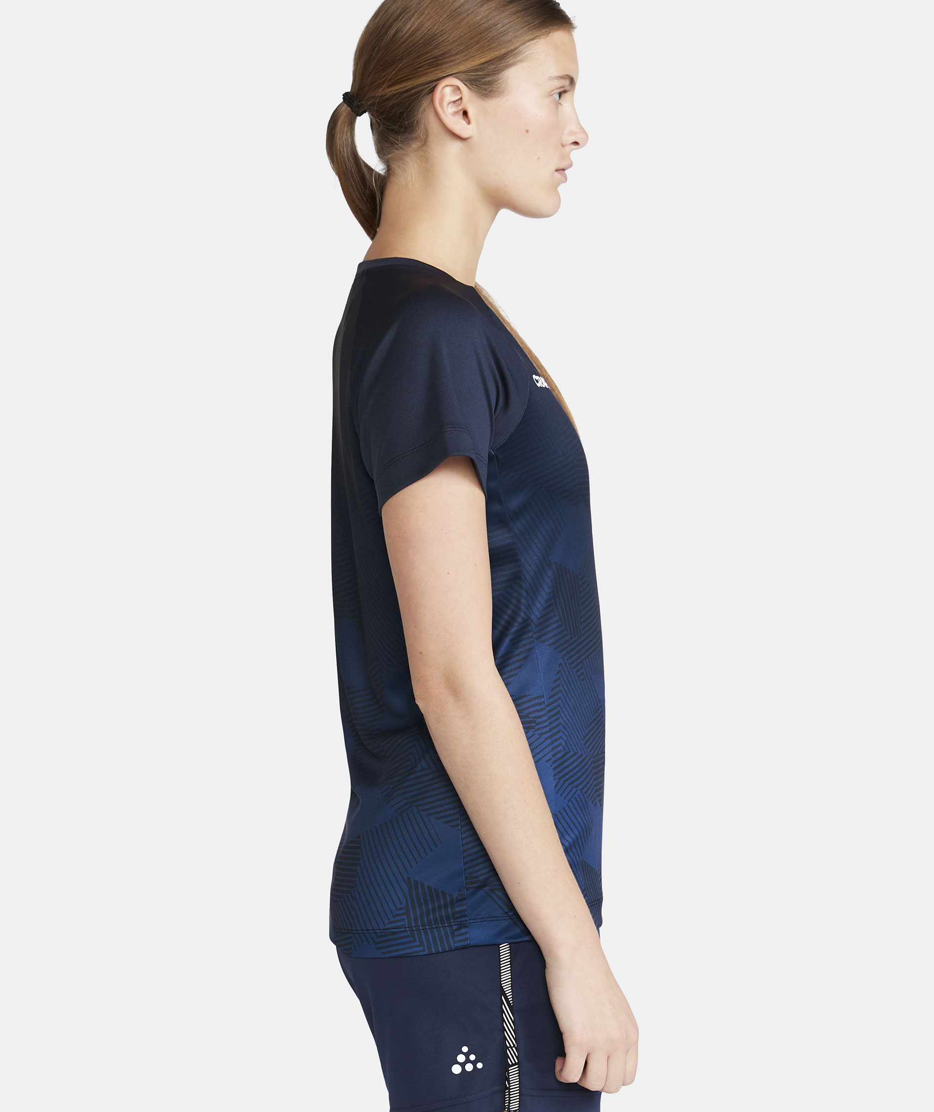 Craft Premier Fade Jersey dame T-skjorte, Navy, large image number 7