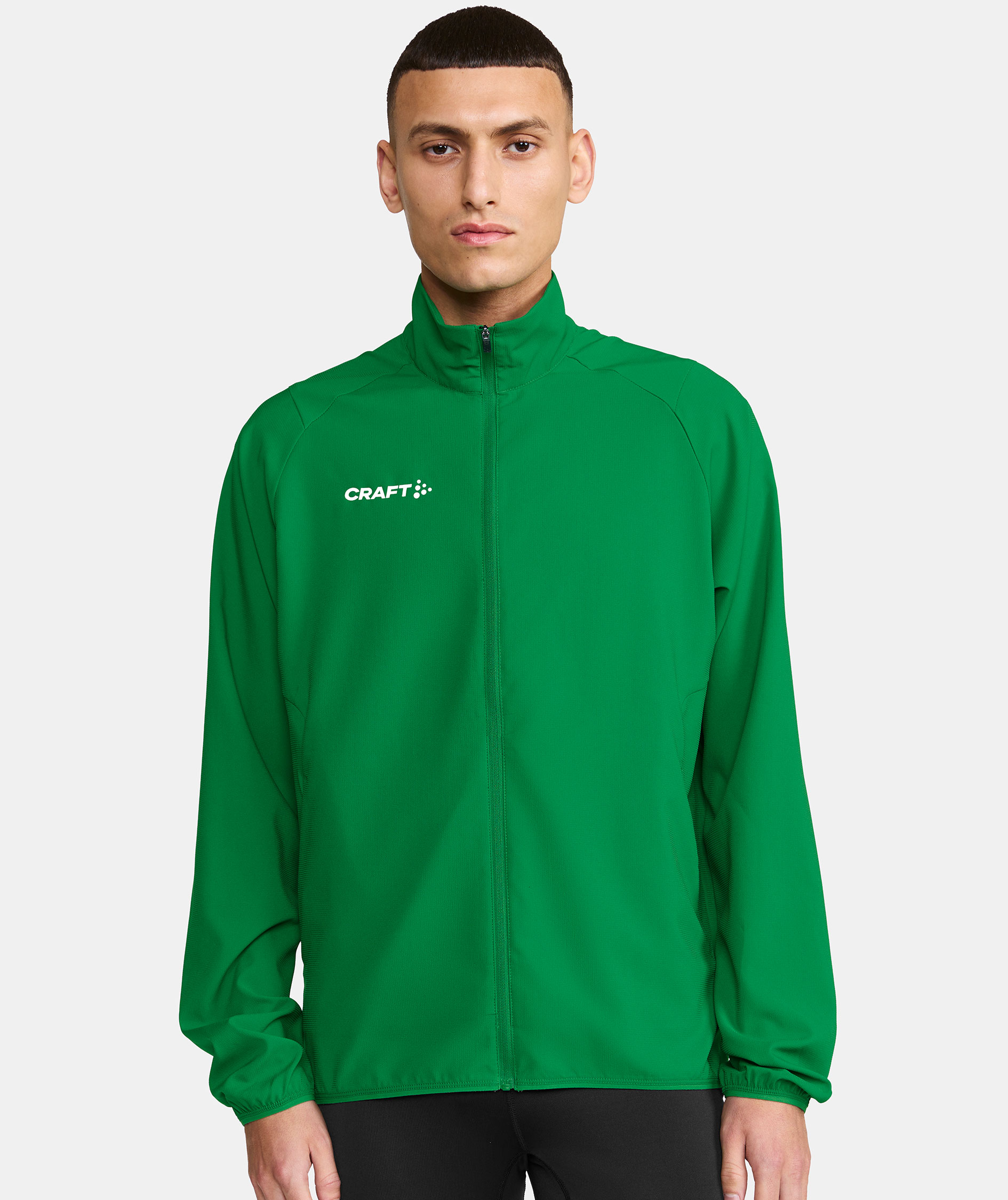 Craft Rush 2.0 Trainingsjacke, Team green, large image number 4