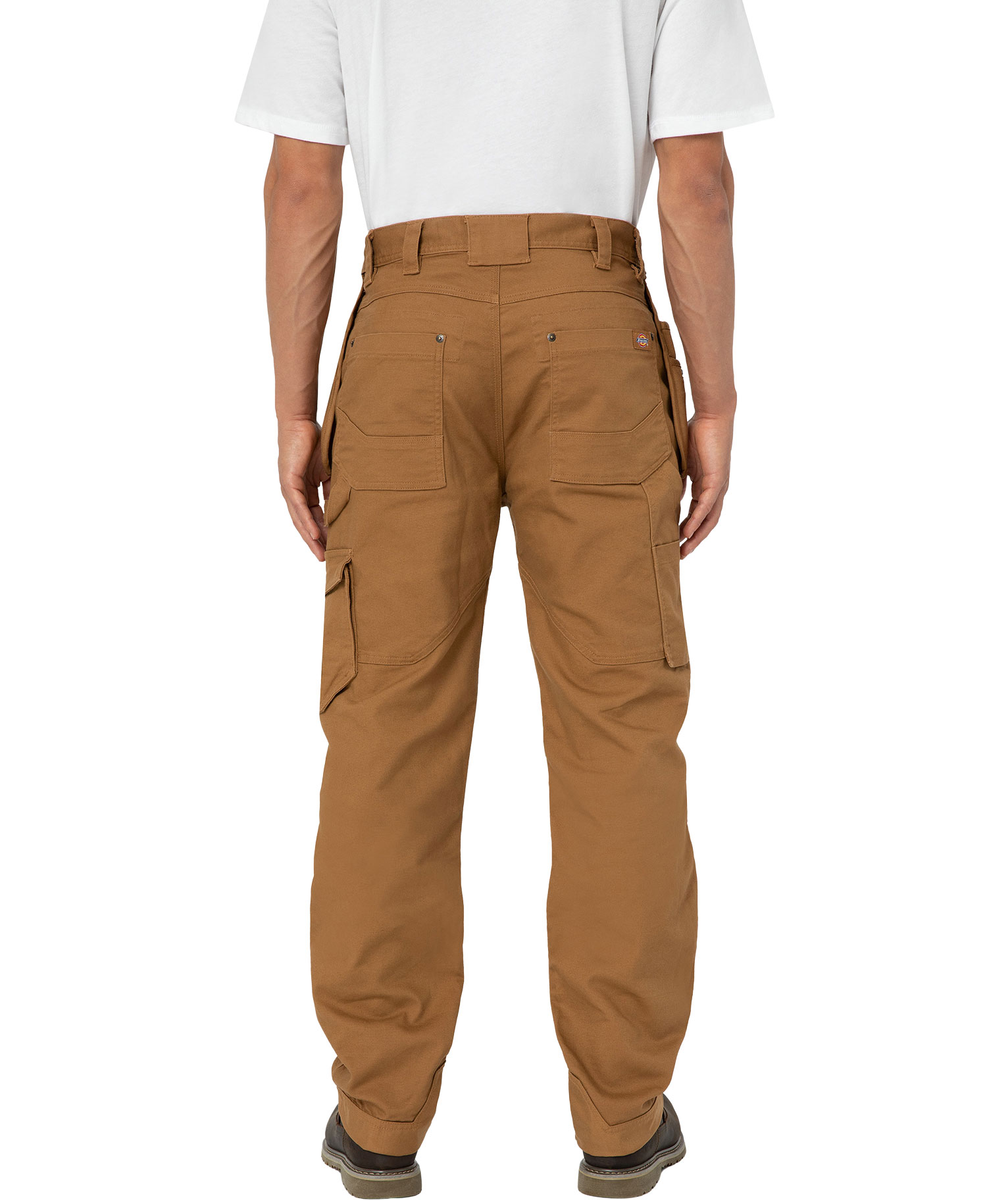 Dickies TechDuck craftsman trousers, Rinsed Brown Duck, large image number 3