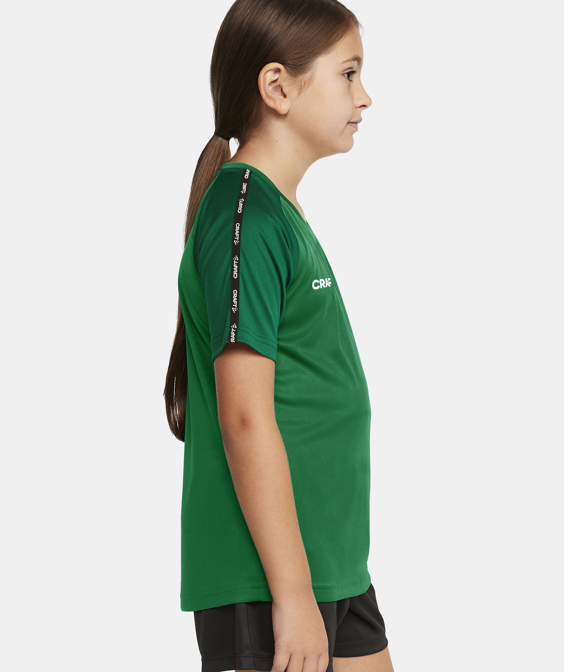 Craft Squad 2.0 Contrast T-shirt til b&oslash;rn, Team Green-Ivy, large image number 6