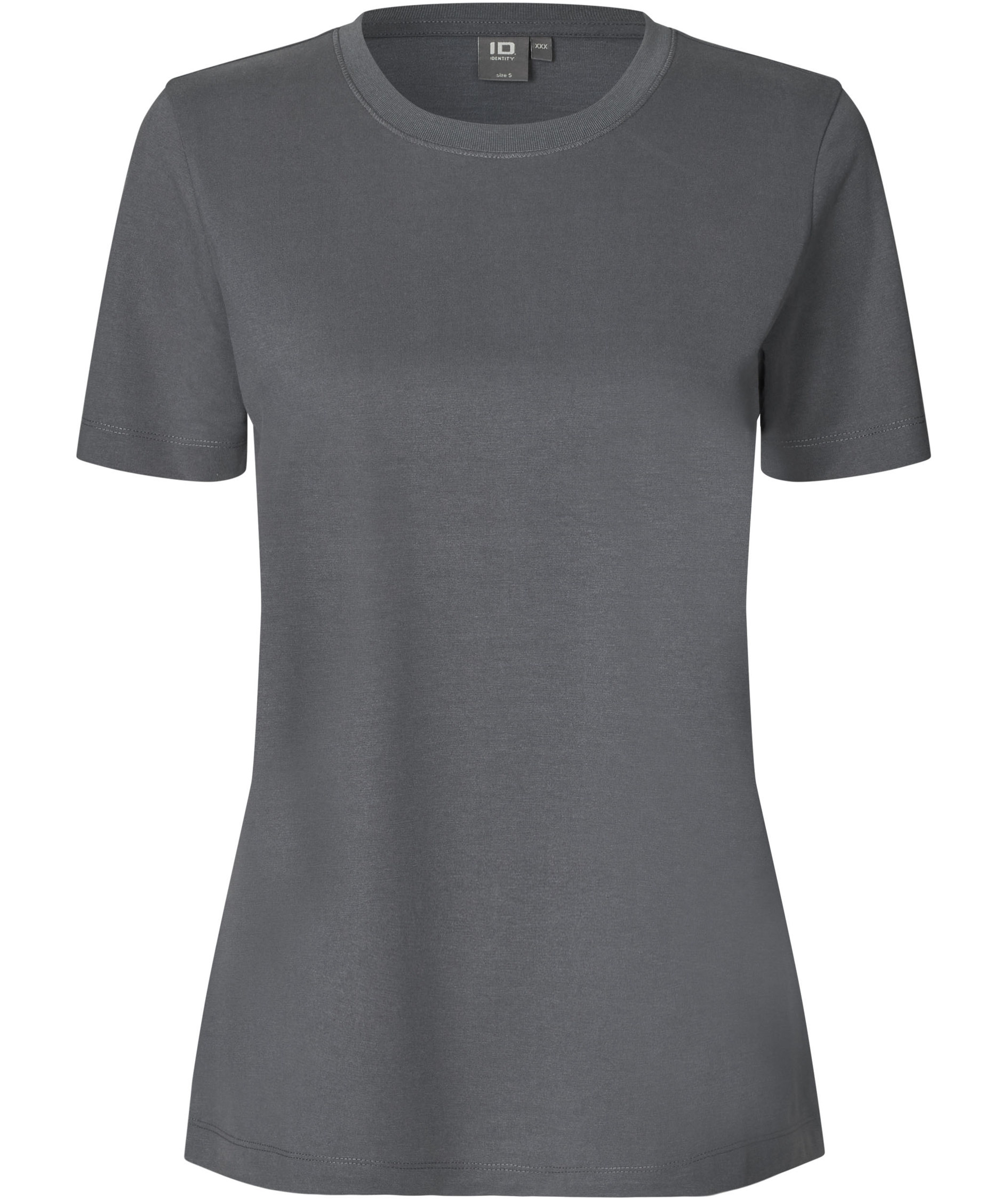 ID Ease dame T-skjorte, Silver Grey, Silver Grey, swatch