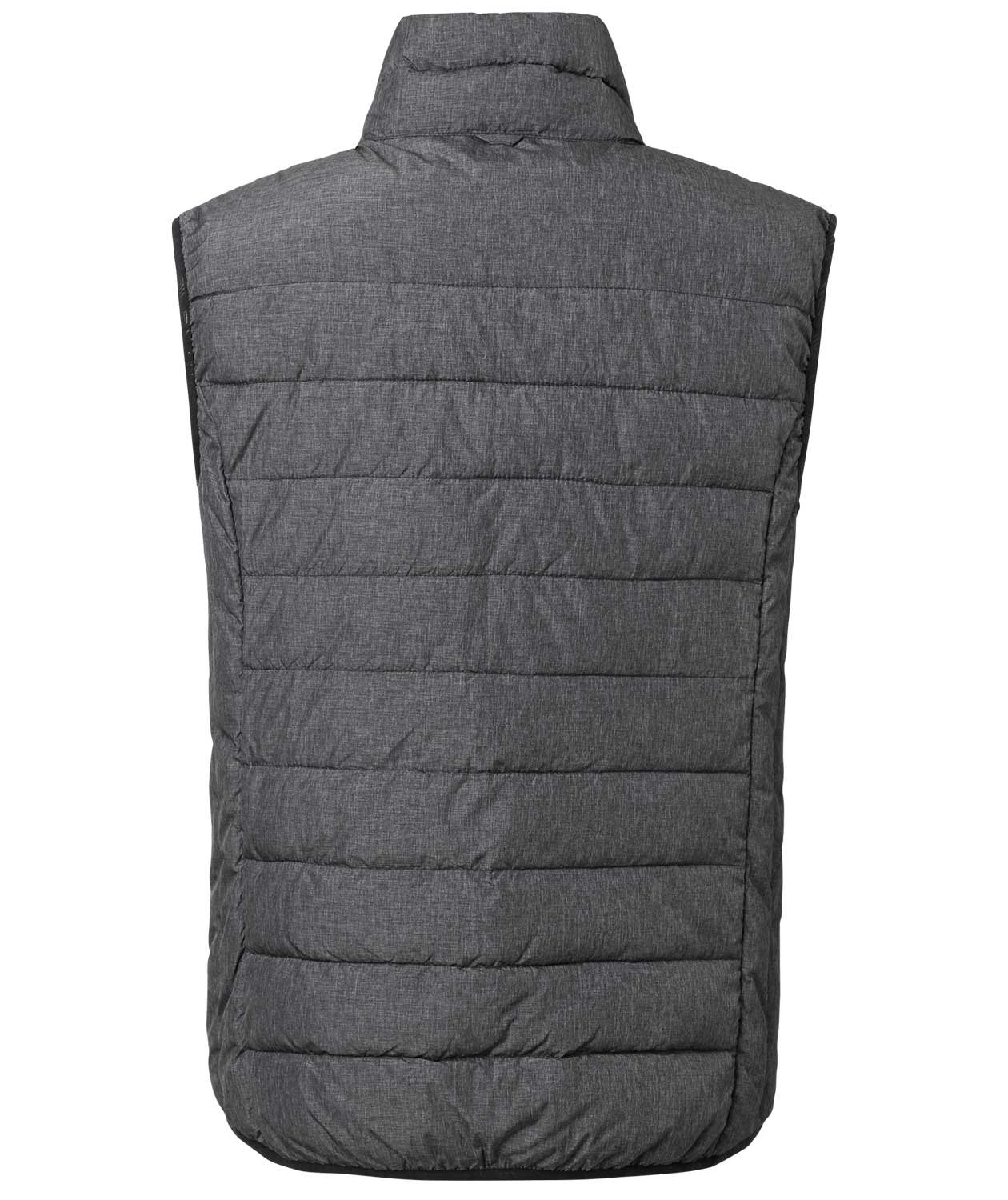 South West Ames quilted ﻿vest, Dark Heather Grey, large image number 2
