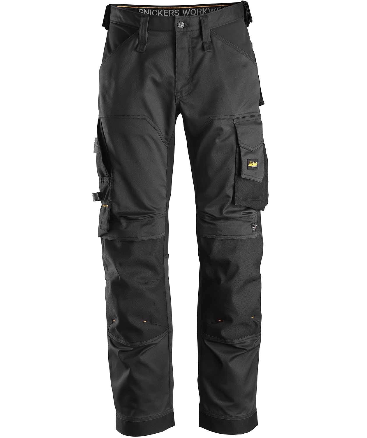 Snickers AllroundWork arbeidsbukse 6351, Svart, Svart, swatch