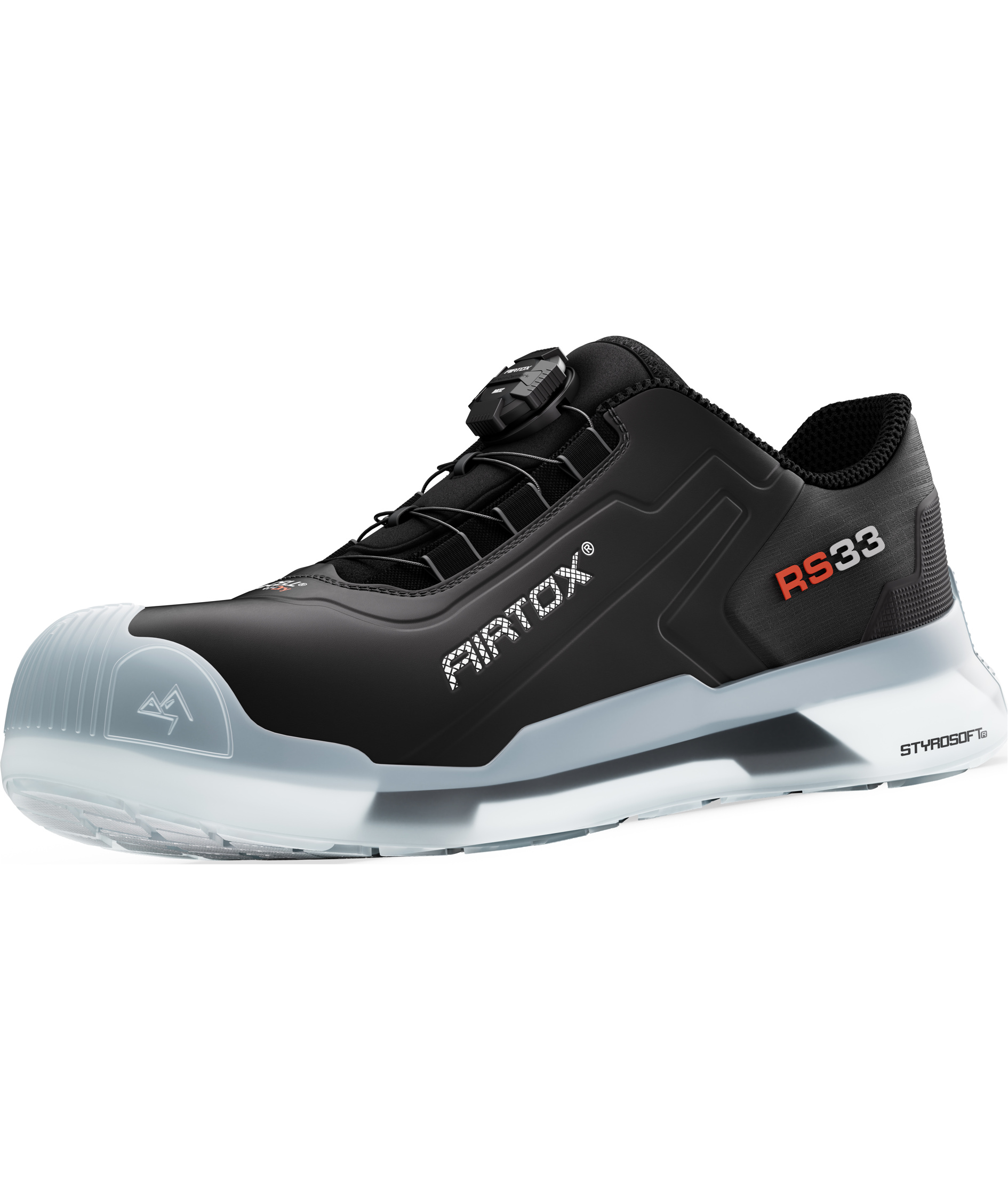 Airtox RS33 safety shoes S7S, Black/White, large image number 18