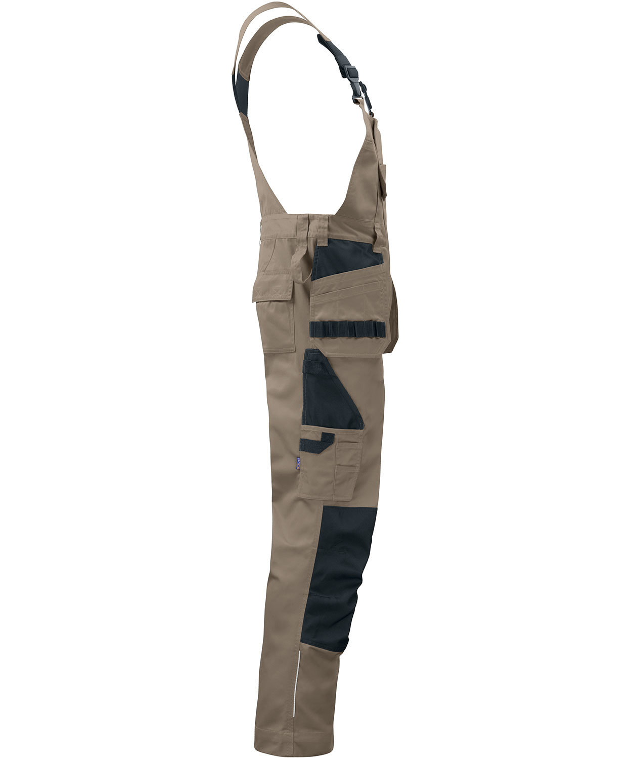 ProJob craftsman bib and braces 5630, Khaki, large image number 3