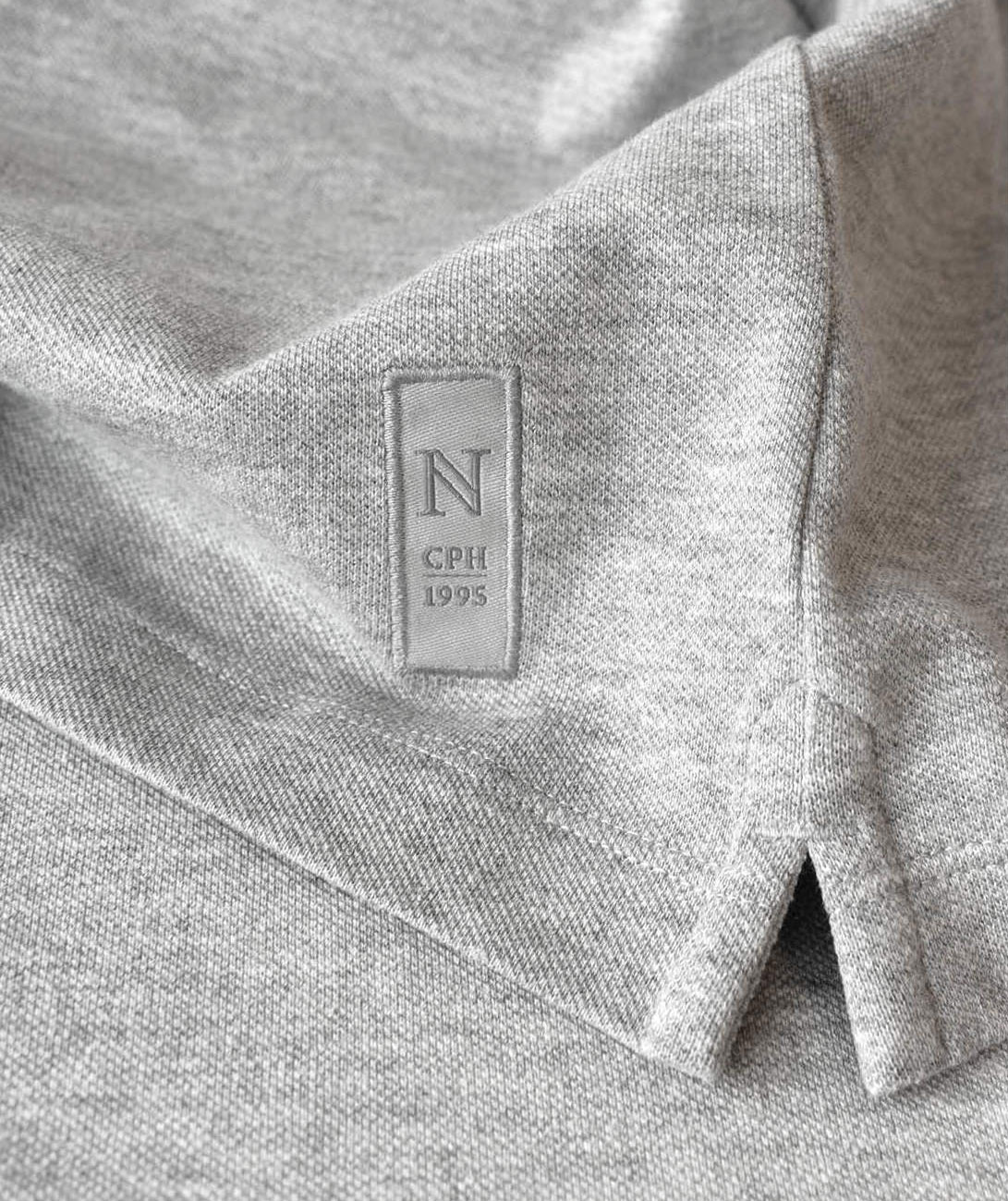 Nimbus Harvard dame Polo T-skjorte, Grey melange, large image number 3