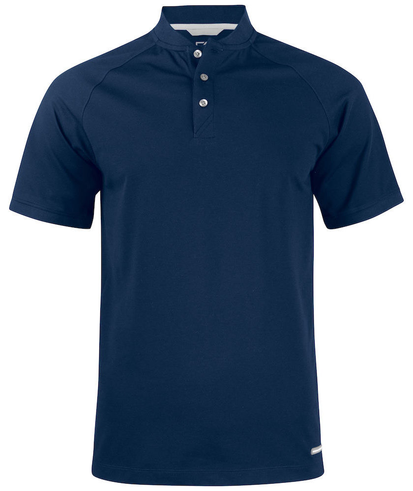 Cutter & Buck Advantage stand-up collar pik&eacute;tr&ouml;ja, Dark navy