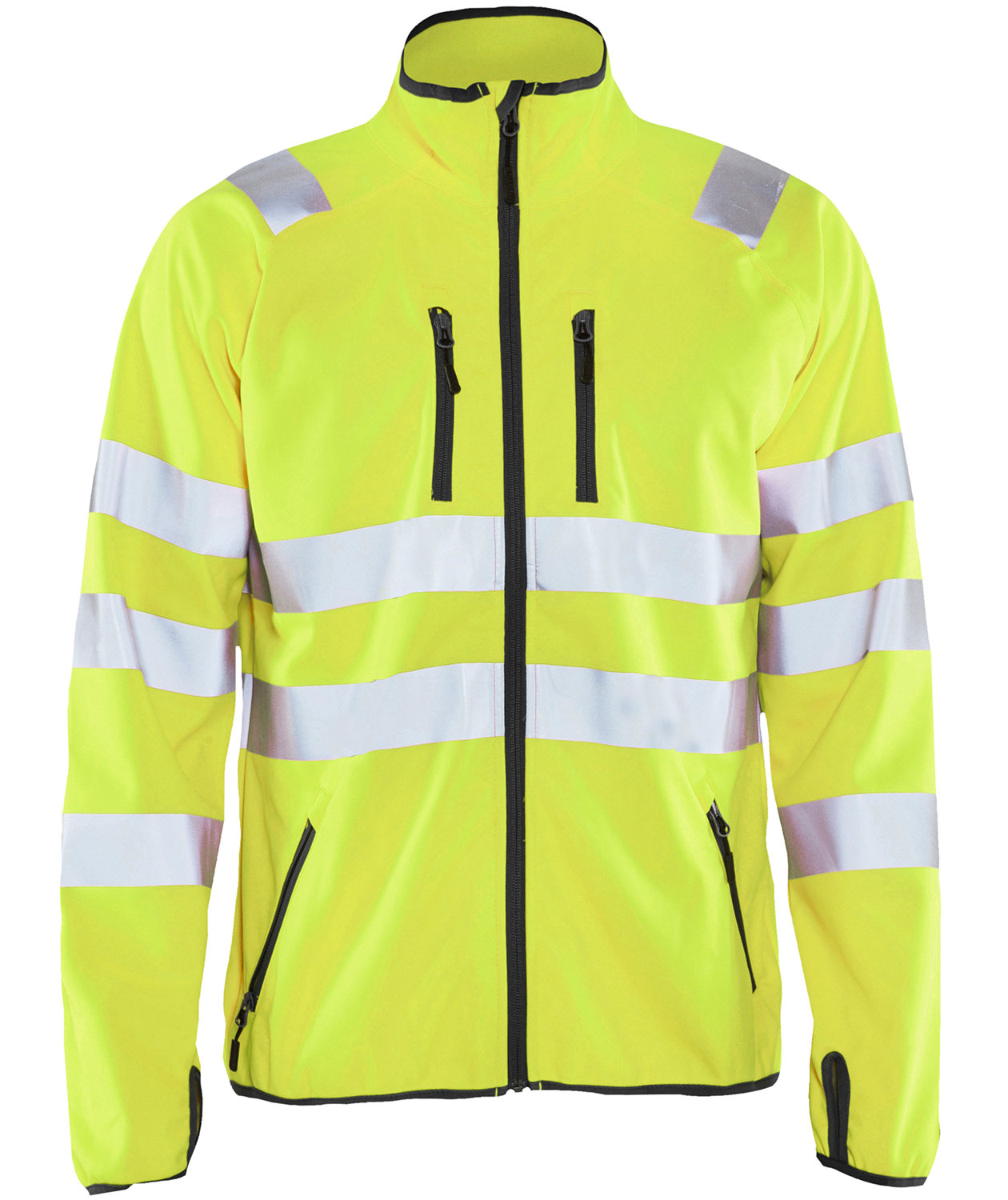 Bl&aring;kl&auml;der softshelljakke, Hi-Vis&nbsp;Gul
