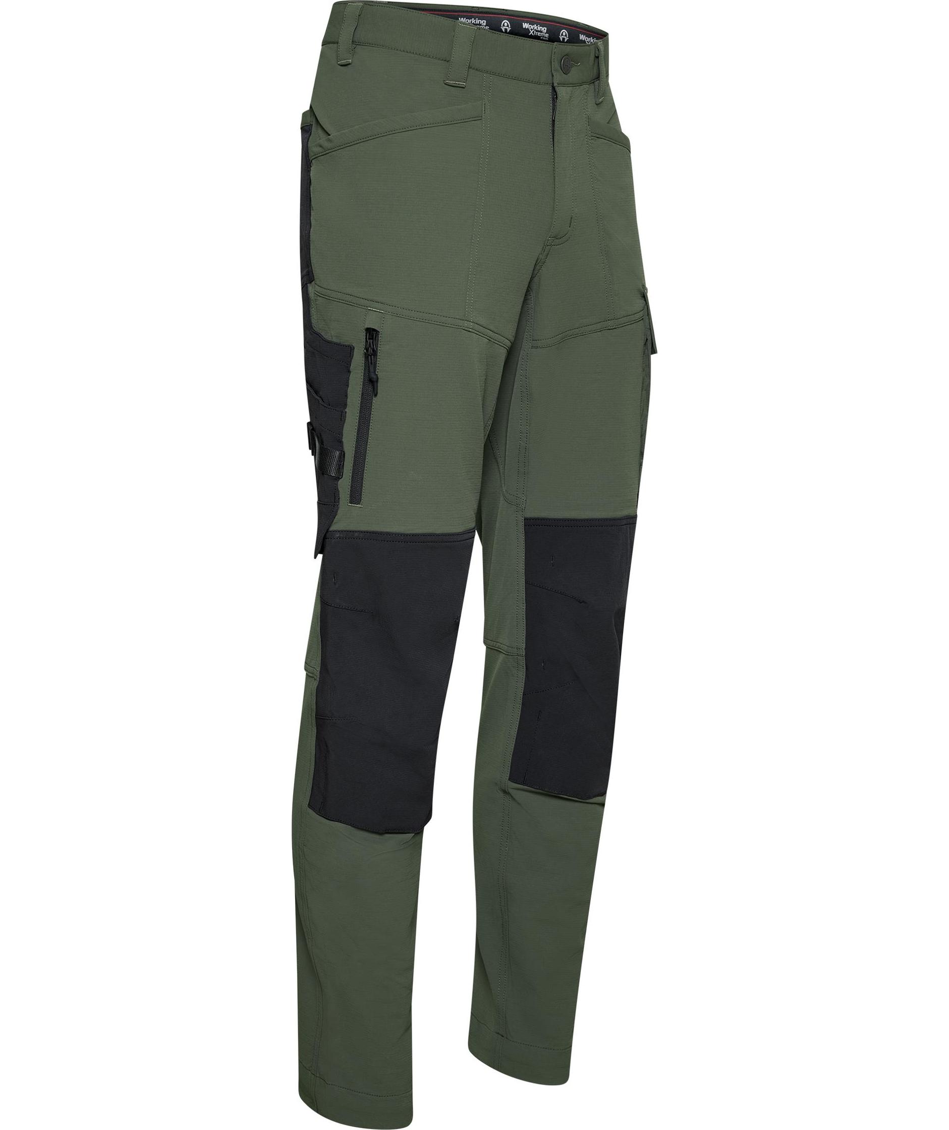 ELKA Working Xtreme work trousers, Olive/Black