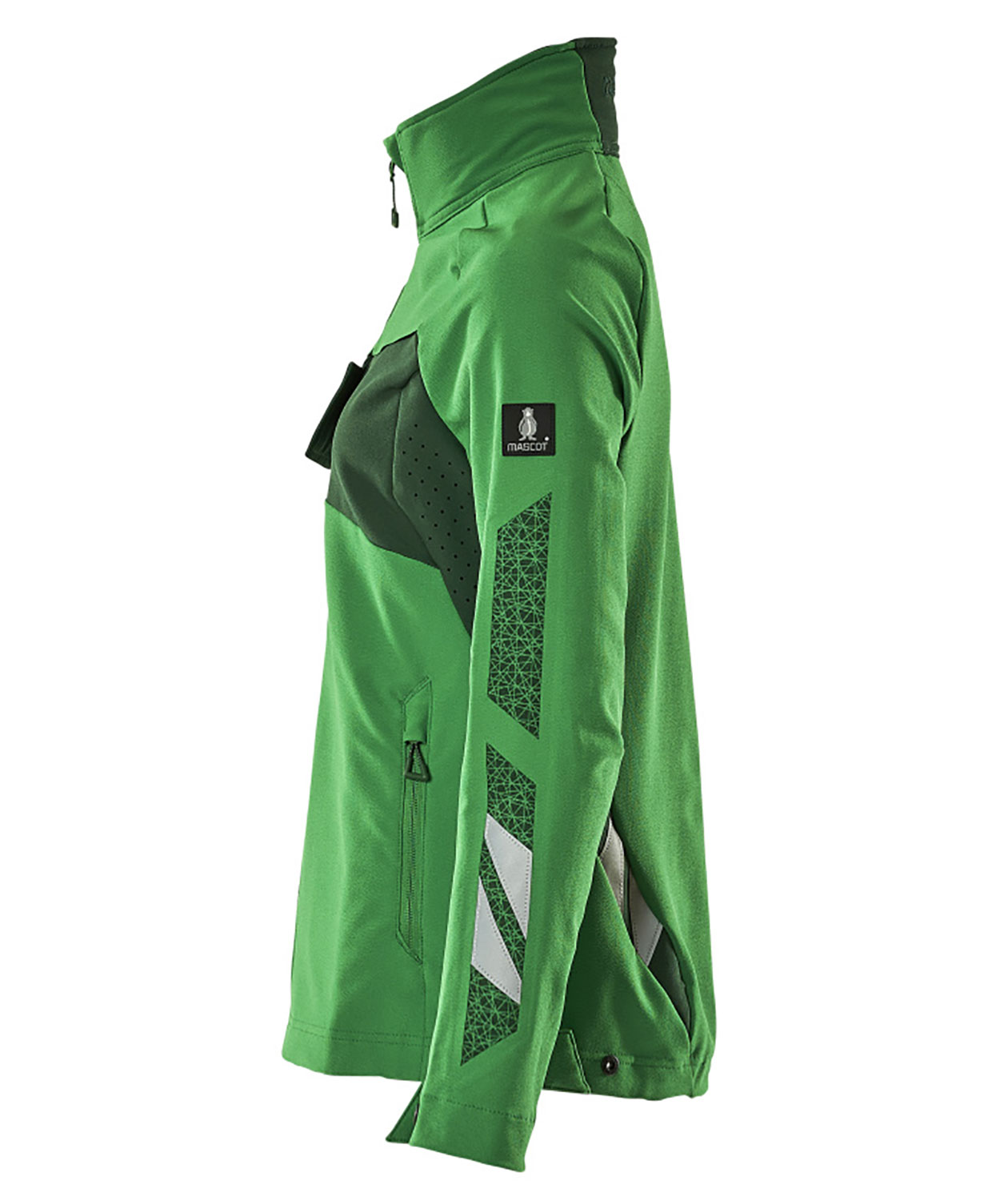 Mascot Accelerate damejakke full stretch, Gr&aelig;sgr&oslash;n/gr&oslash;n, large image number 3