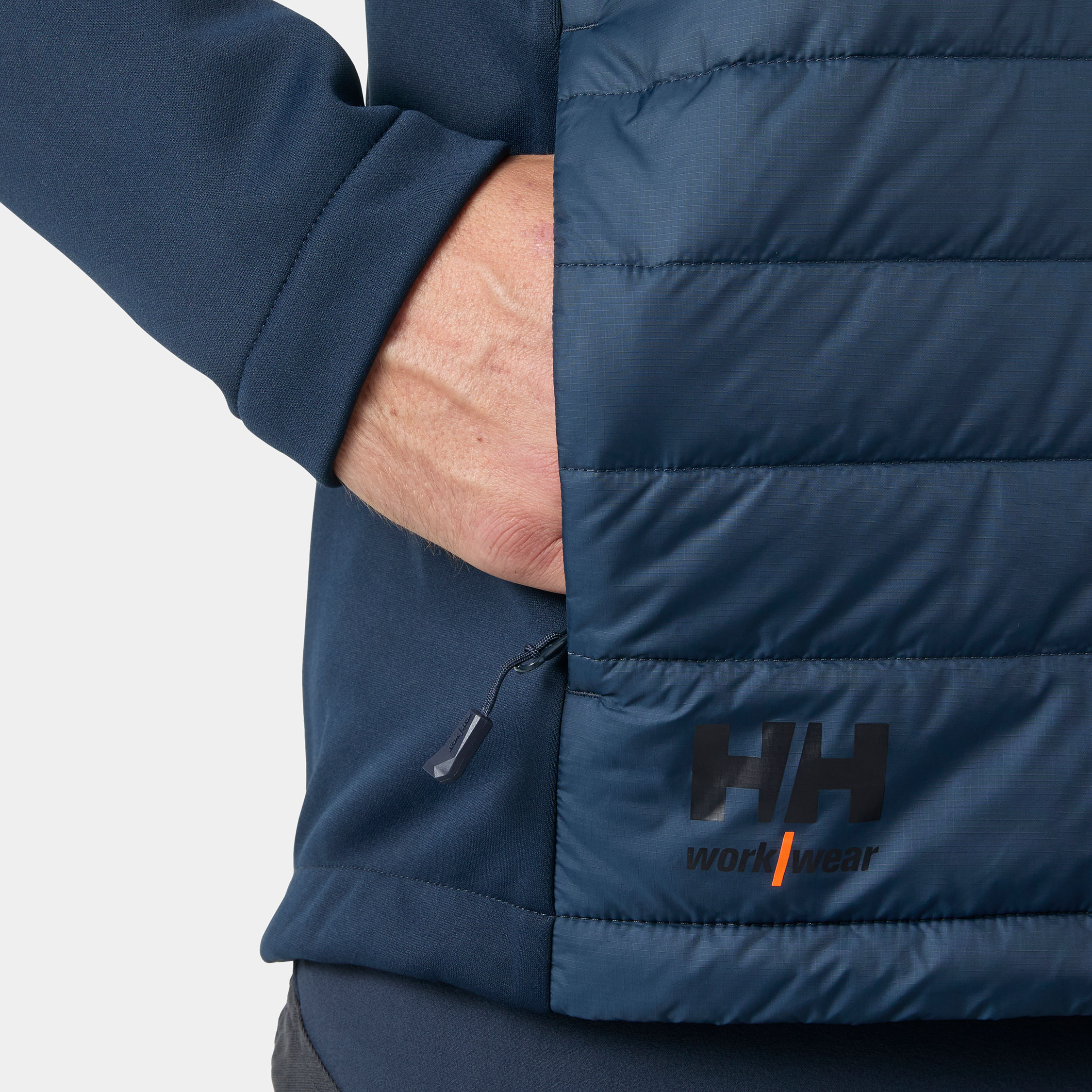 Helly Hansen Oxford hybridjakke, Navy, large image number 6