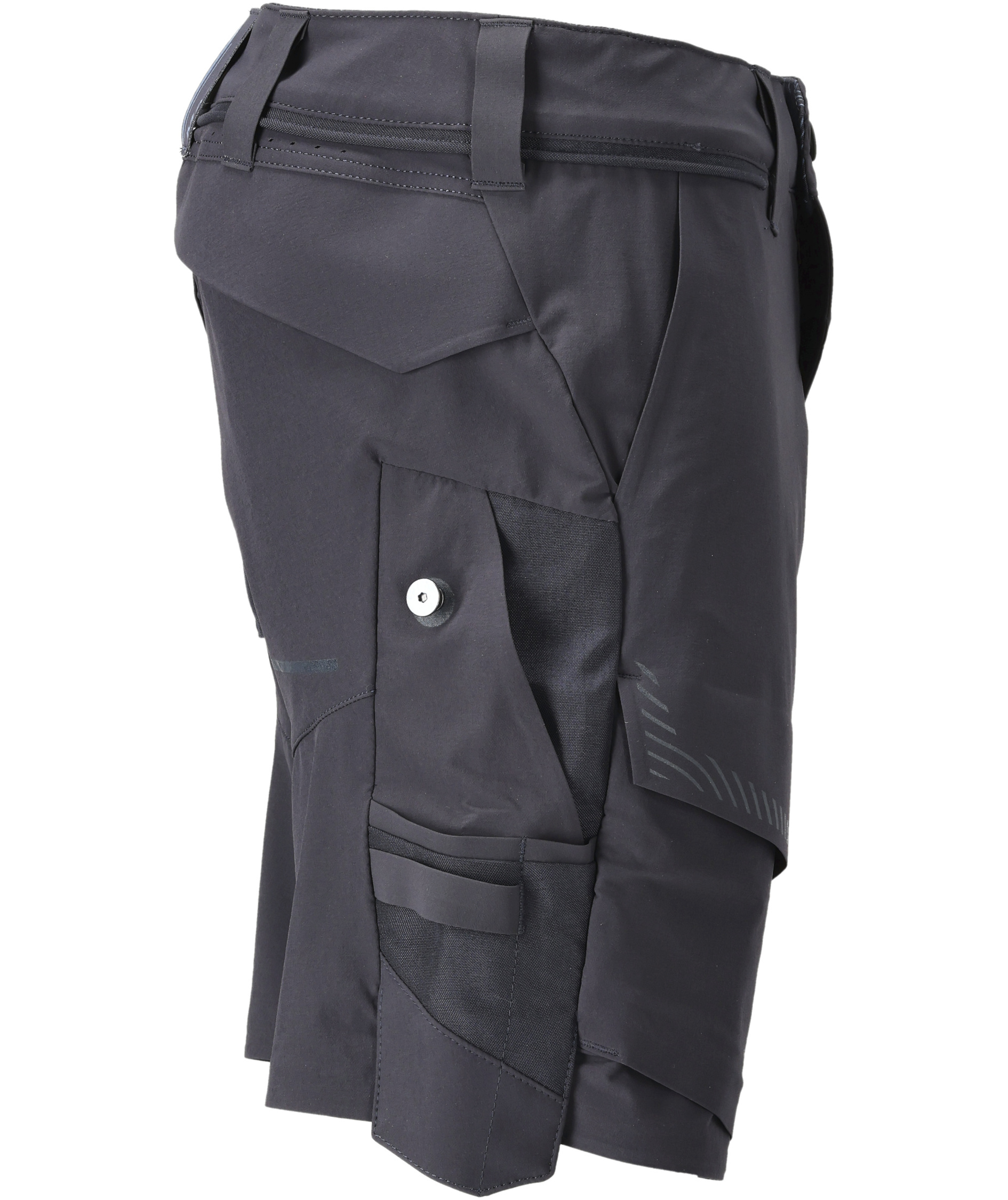 Mascot Customized arbetsshorts full stretch, M&ouml;rk Marinbl&aring;, large image number 2