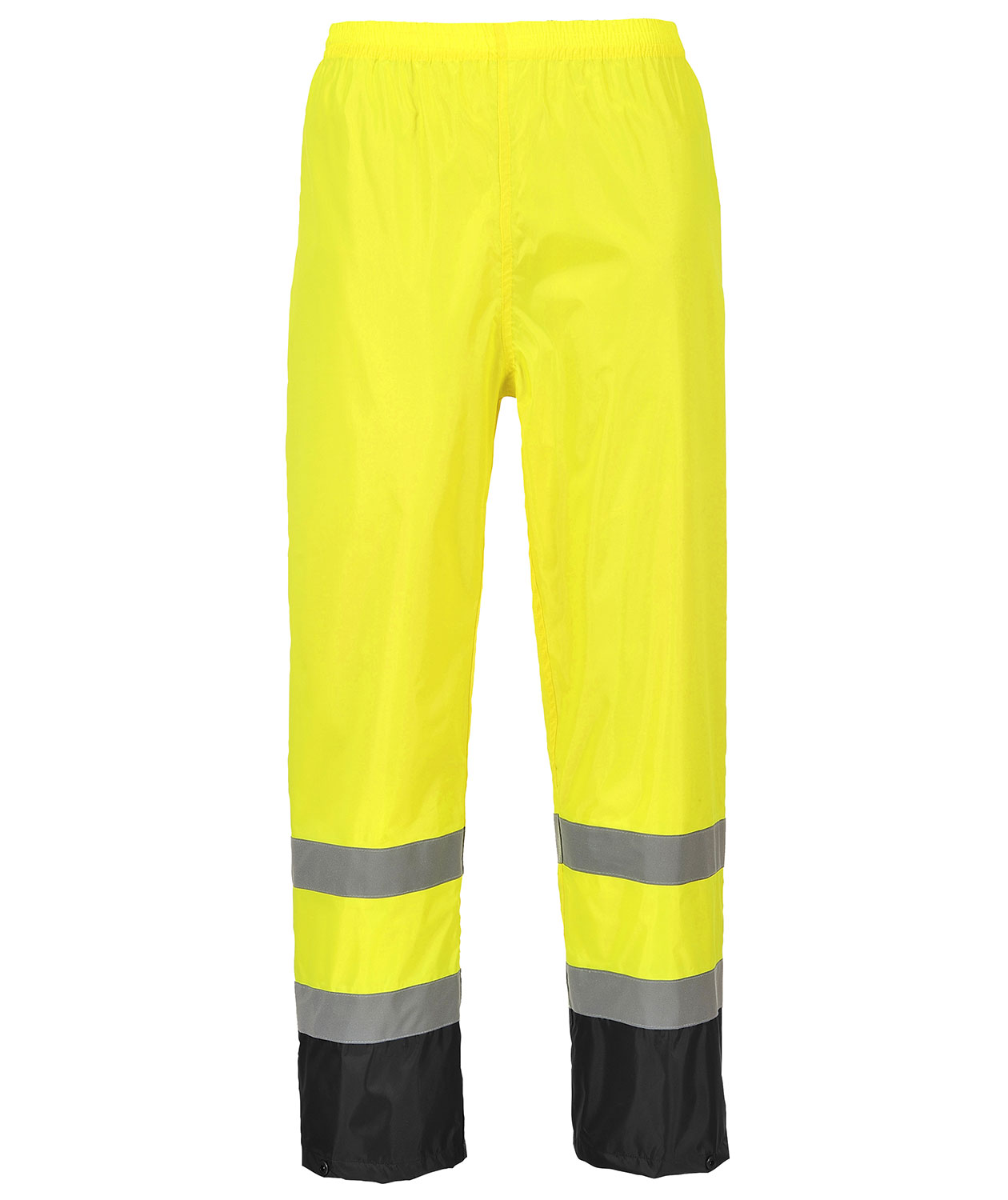 Portwest regnbukse, Hi-vis Gul/Svart