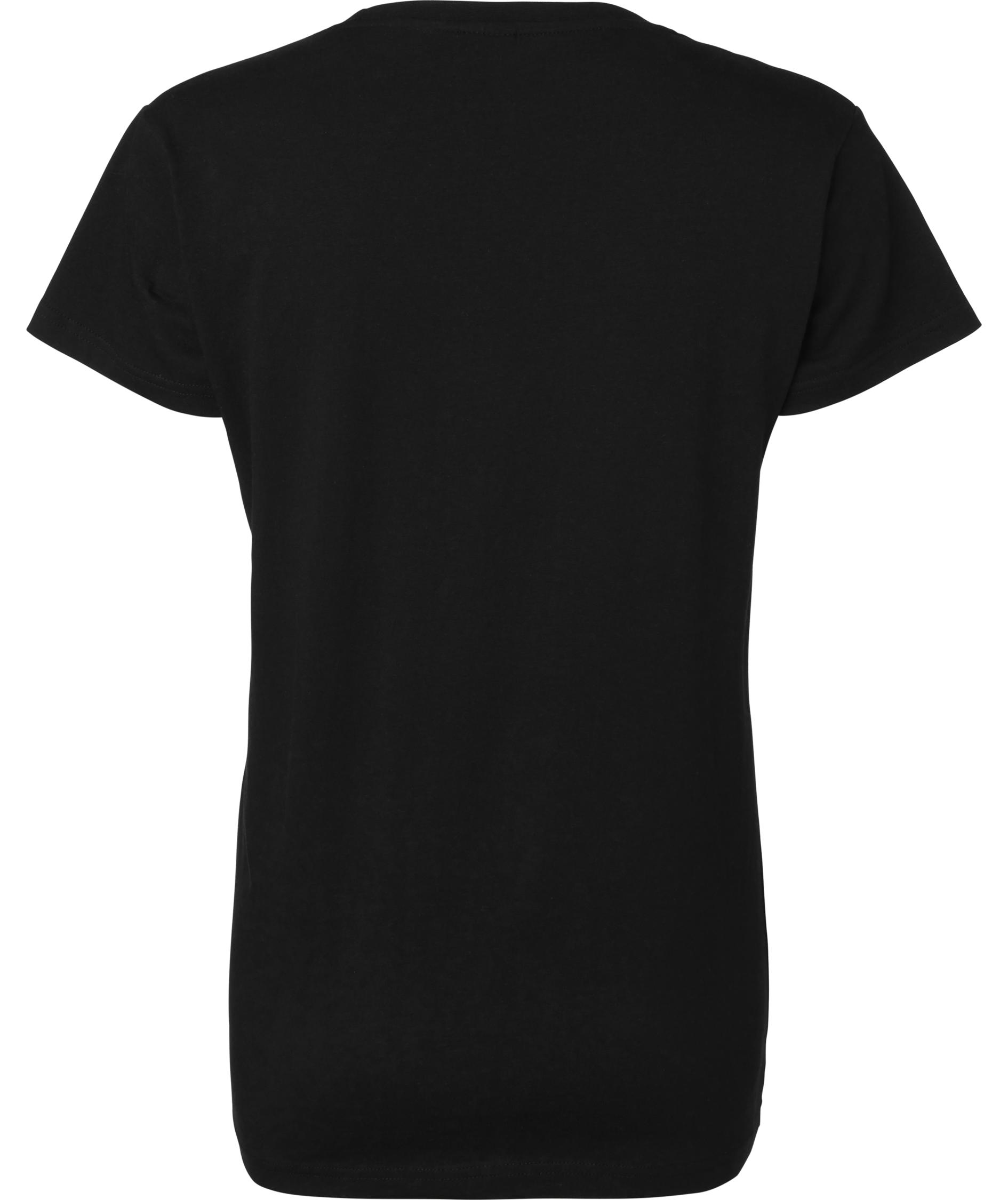 Top Swede dame T-shirt 204, Sort, large image number 1